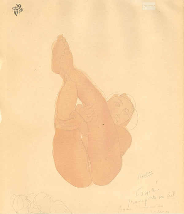 Auguste Rodin, Composition, La Varende, Rodin, Limited Edition Lithograph