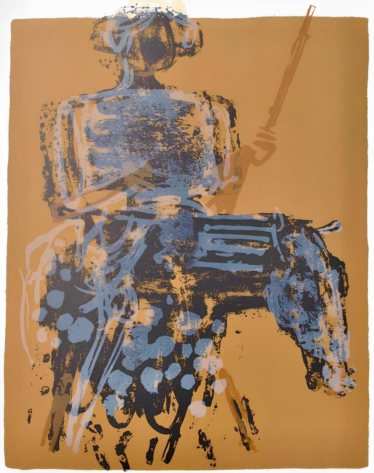 Paul Guiramand, Composition, Œuvres complètes d'Albert Camus, Limited Edition Lithograph