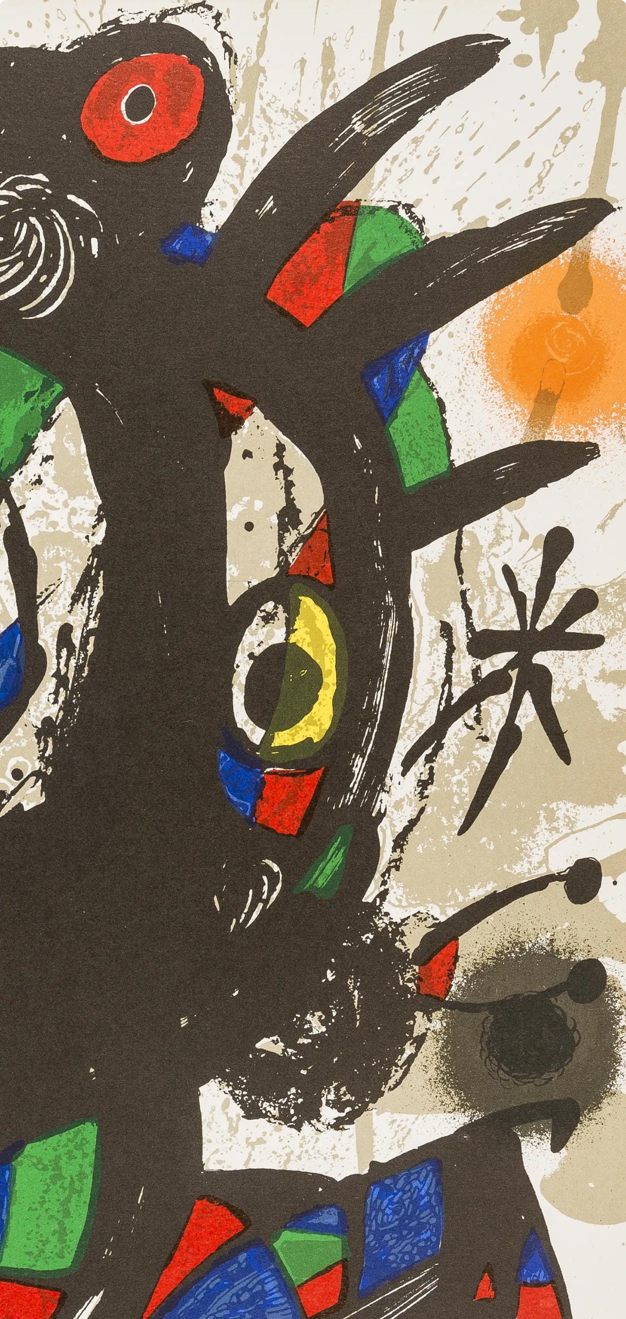 Joan Miró, Composition, (Cramer 230; Mourlot 1115), Joan Miró Lithographs, Limited Edition Lithograph