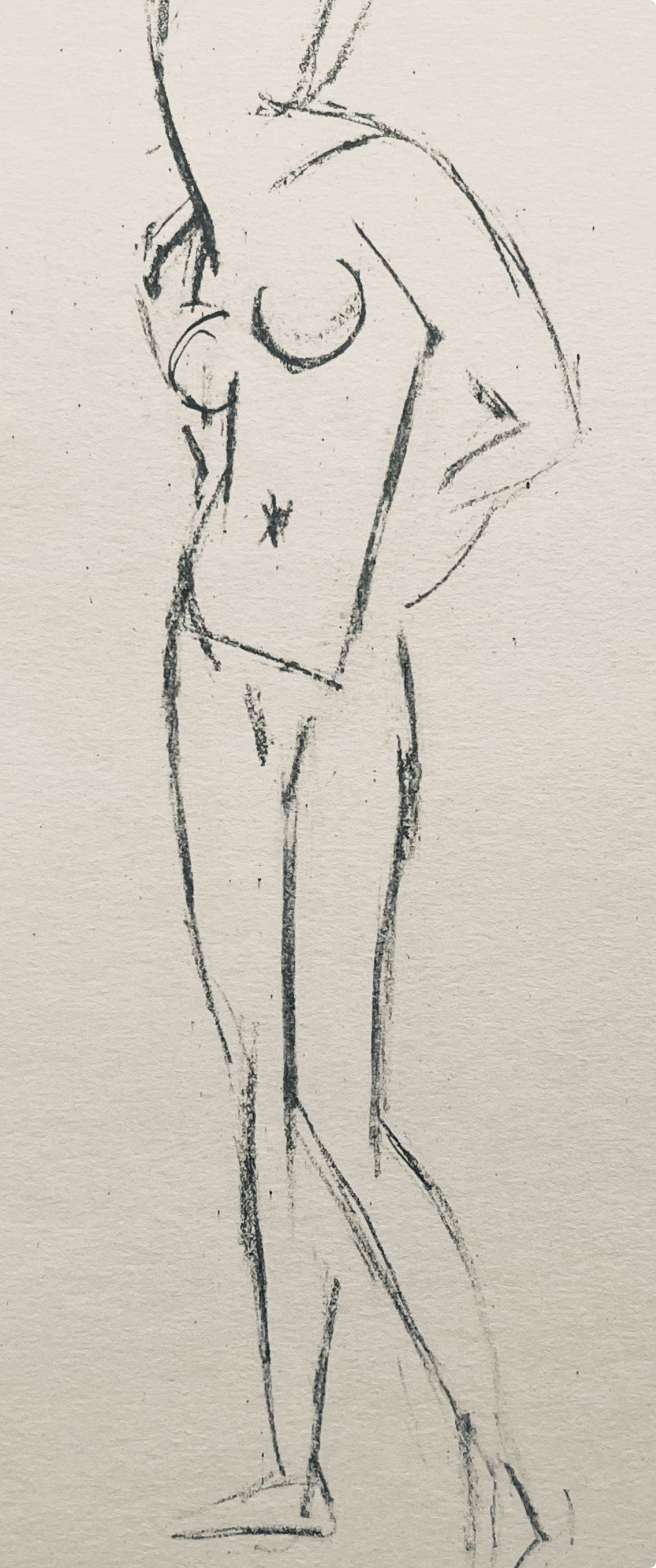Henri Matisse, Composition (Dutel 3), Dessins de Henri-Matisse, Limited Edition Lithograph