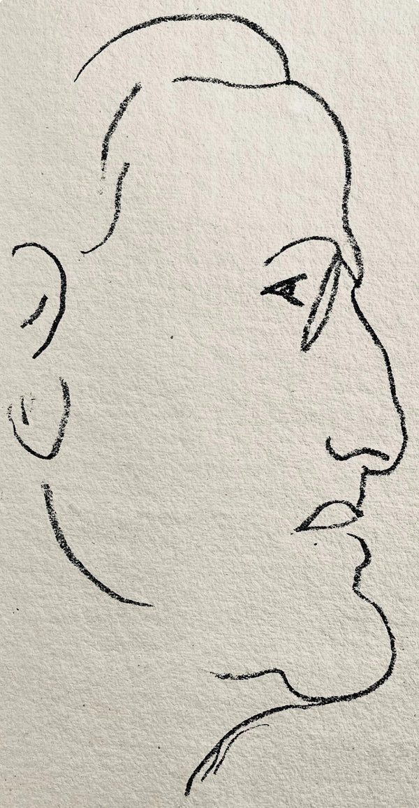 Henri Matisse, Lithographie VII (Duthuit 20), Repli, Gravures de Henri Matisse, Limited Edition Lithograph