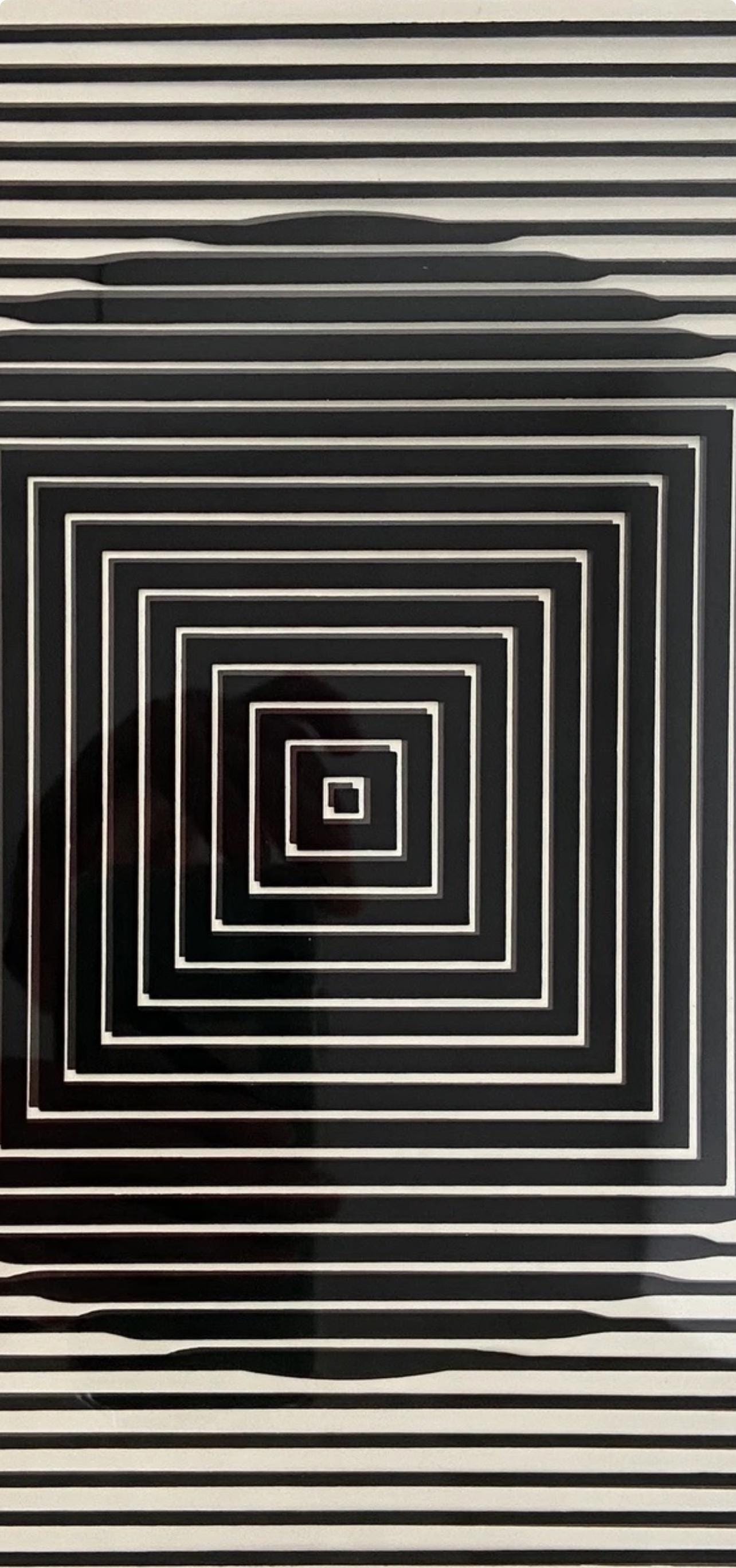 Victor Vasarely, Composition, Cinétiques, Limited Edition Héliogravure