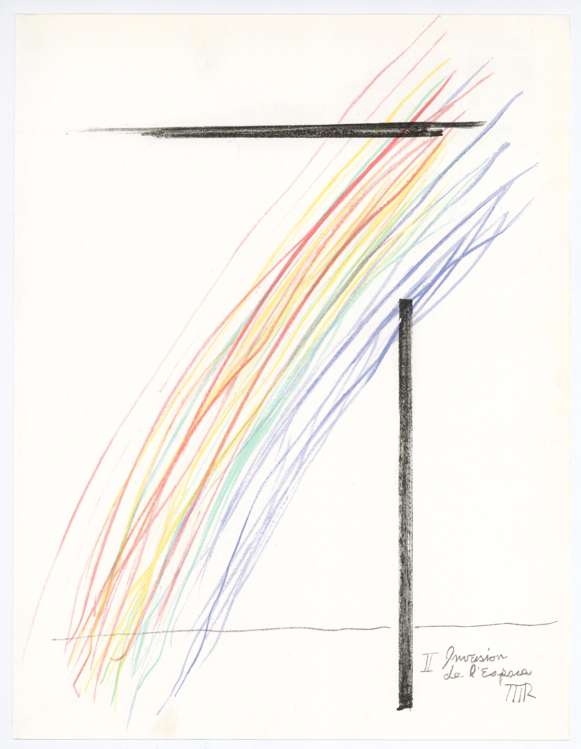 Man Ray, Invasion de l'Espace (Space Invasion), XXe siècle, Limited Edition Lithograph