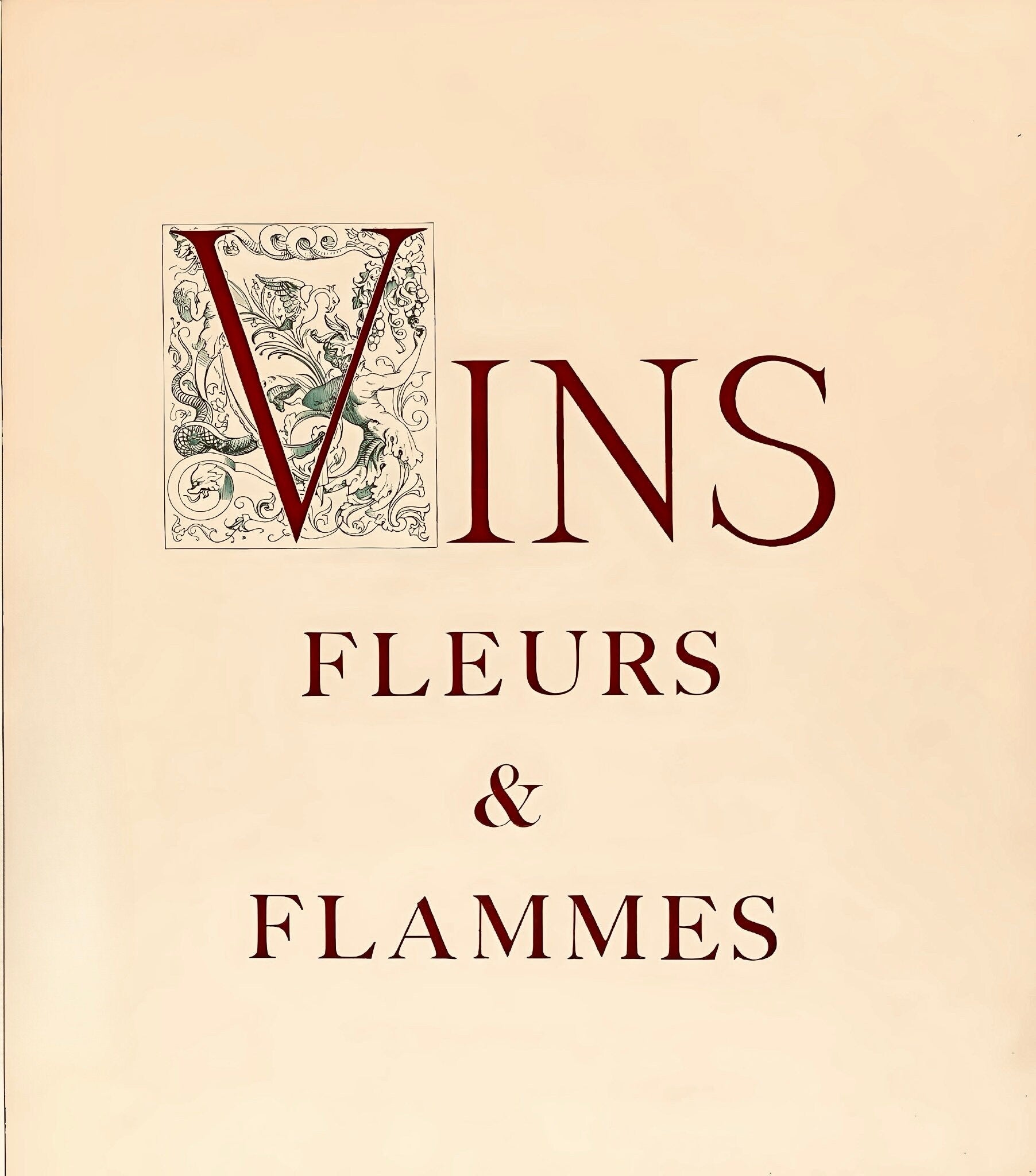 André Derain, Enlevement de Dionysos, Vins, Fleurs et Flammes, Limited Edition Lithograph