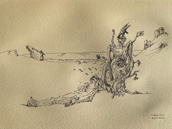 André Masson, Le figuier desséché, Masson Dessins, Limited Edition Lithograph