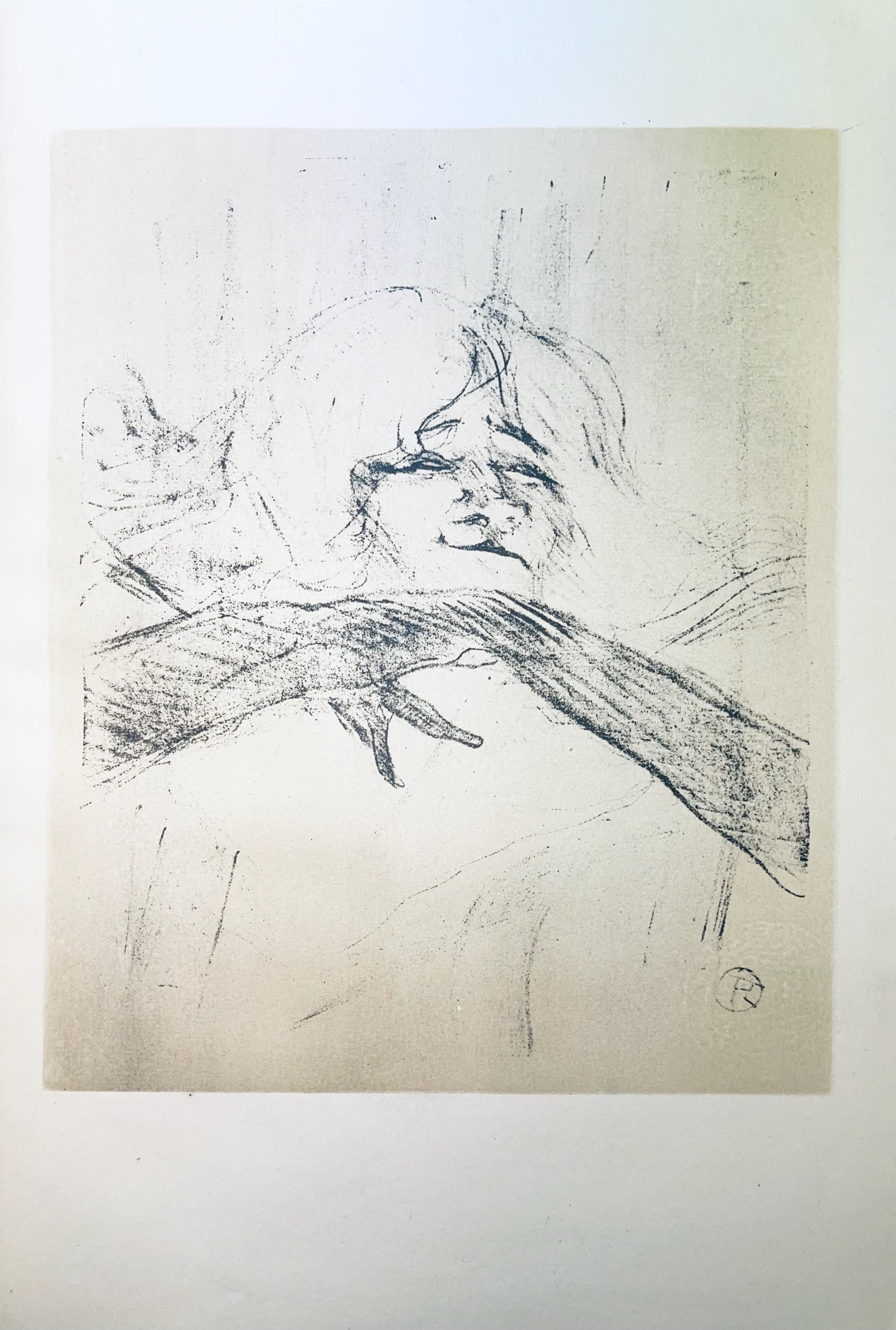 Henri de Toulouse-Lautrec, Composition, Images de Lautrec, 21 Planches en Couleurs, Collezione dell'Obelisco, Limited Edition Lithograph