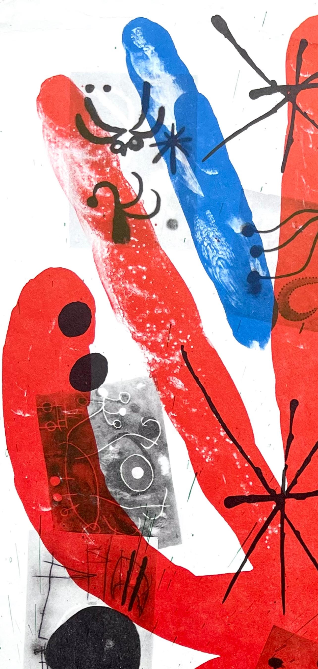 Joan Miró, Composition (Cramer 102; Mourlot 428-449), Derrière le miroir, Limited Edition Lithograph