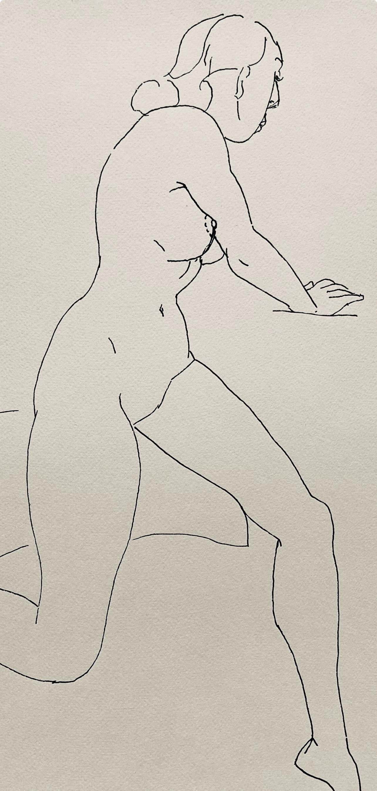 Henry Strater, Composition, 24 Drawings by Henry Strater, Limited Edition Lithograph