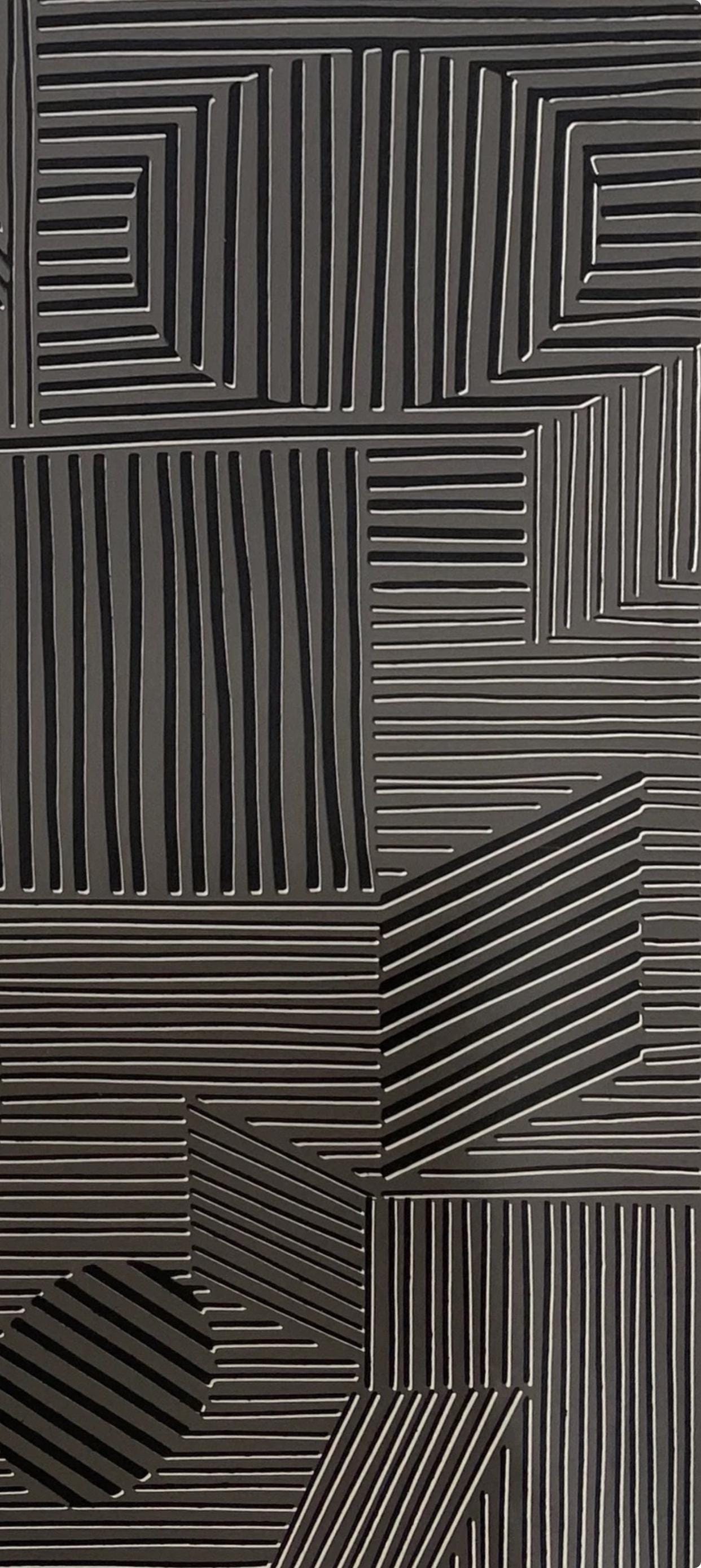 Victor Vasarely, Composition, Cinétiques, Limited Edition Héliogravure