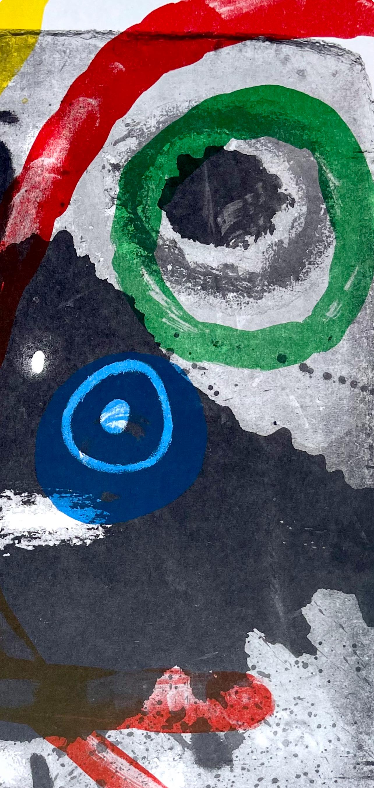 Joan Miró, Composition (Cramer 102; Mourlot 428-449), Derrière le miroir, Limited Edition Lithograph