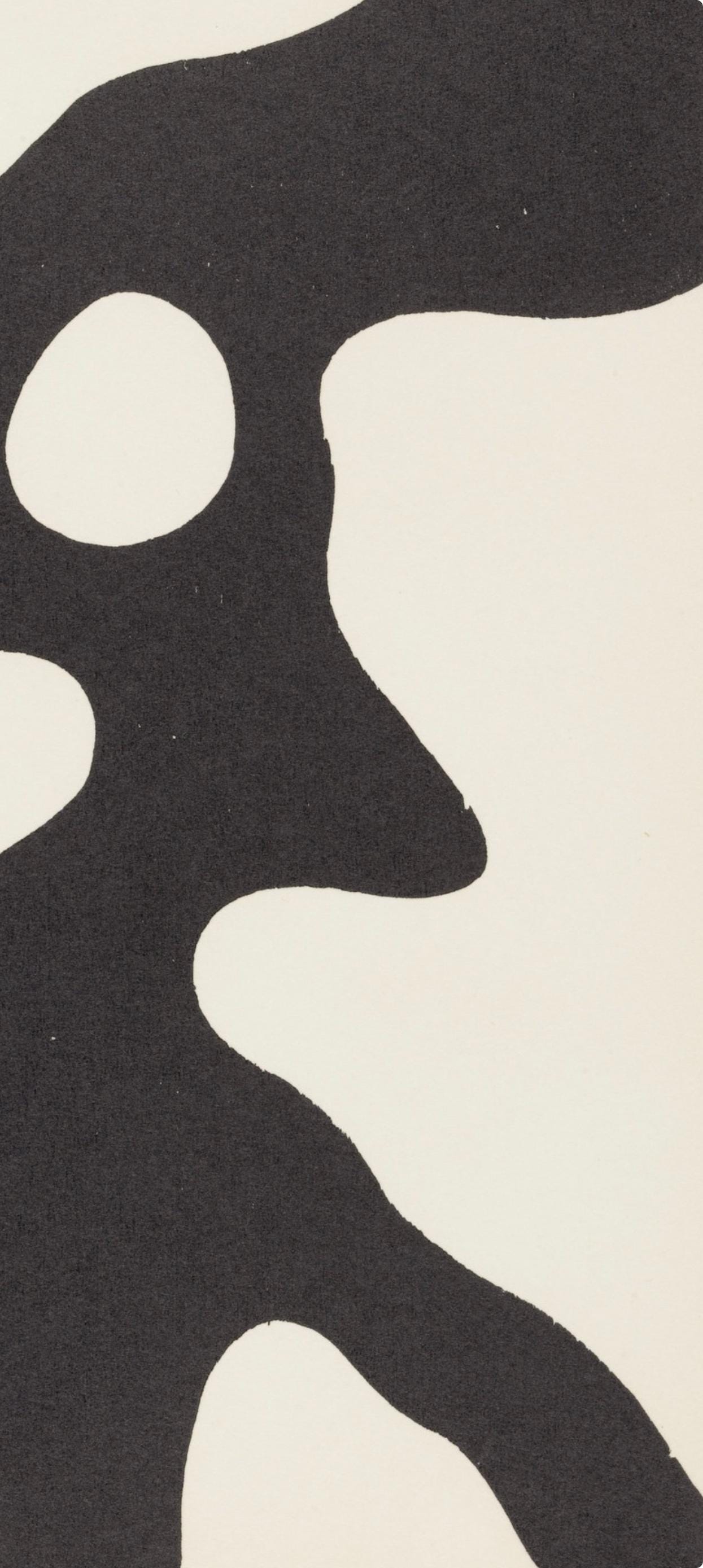 Hans Jean Arp, Composition (Arntz 148-175; Hagenbach A 25; Bolliger 54), Dreams and Projects, Limited Edition Woodcut