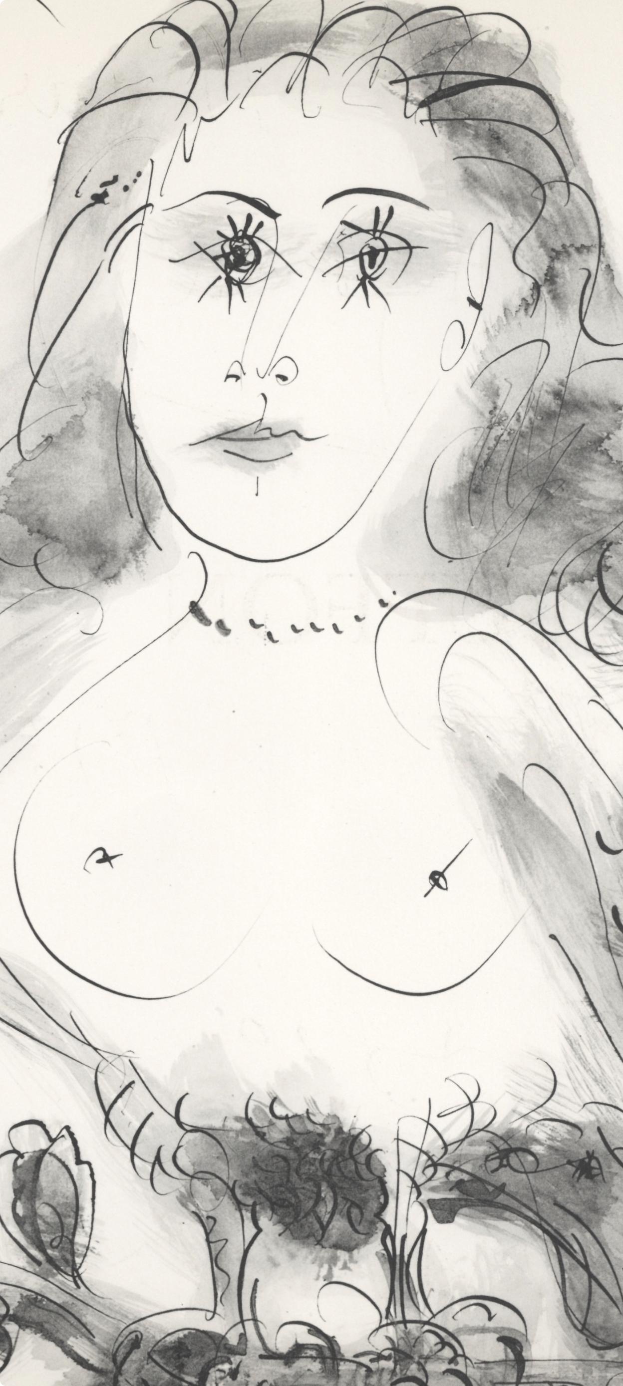 Pablo Picasso, Dora Maar (Cramer No. 84), 40 dessins de Picasso en marge du Buffon, Limited Edition Lithograph