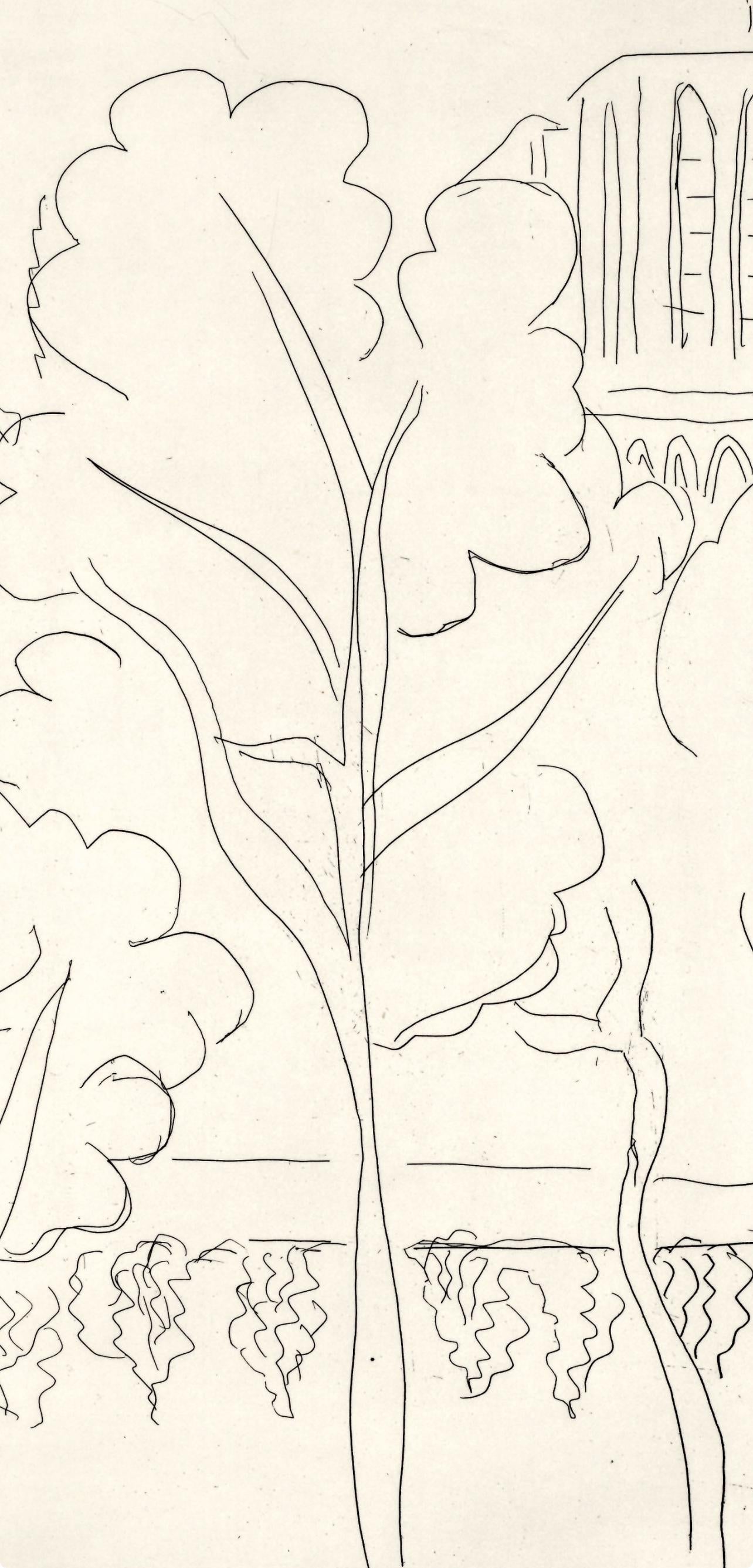 Henri Matisse, La Cité Notre Dame (Duthuit I.248), A La gloire à Paris, Limited Edition Etching