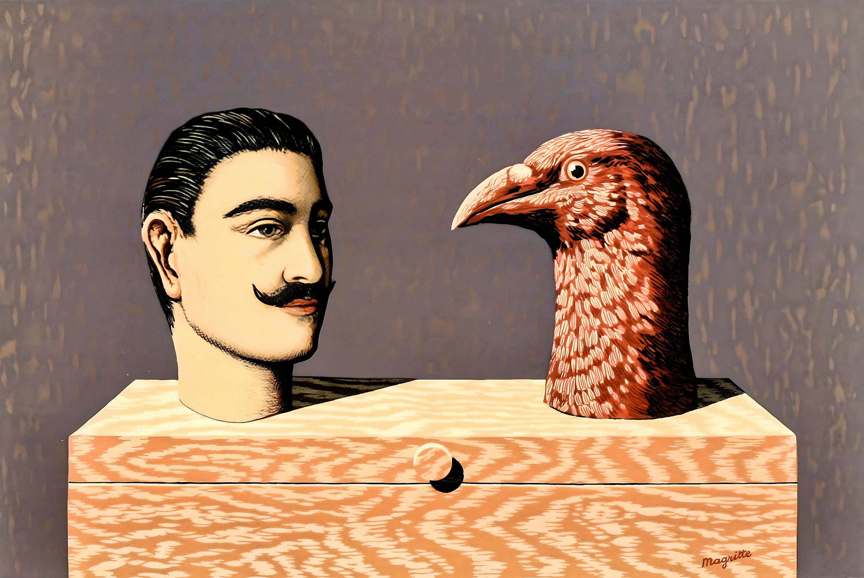 René Magritte, Pierreries, Les Enfants Trouvés de Magritte, Limited Edition Lithograph