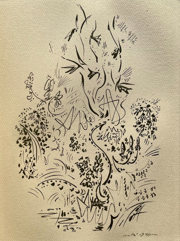 André Masson, Herbes et fleurs, Masson Dessins, Limited Edition Lithograph