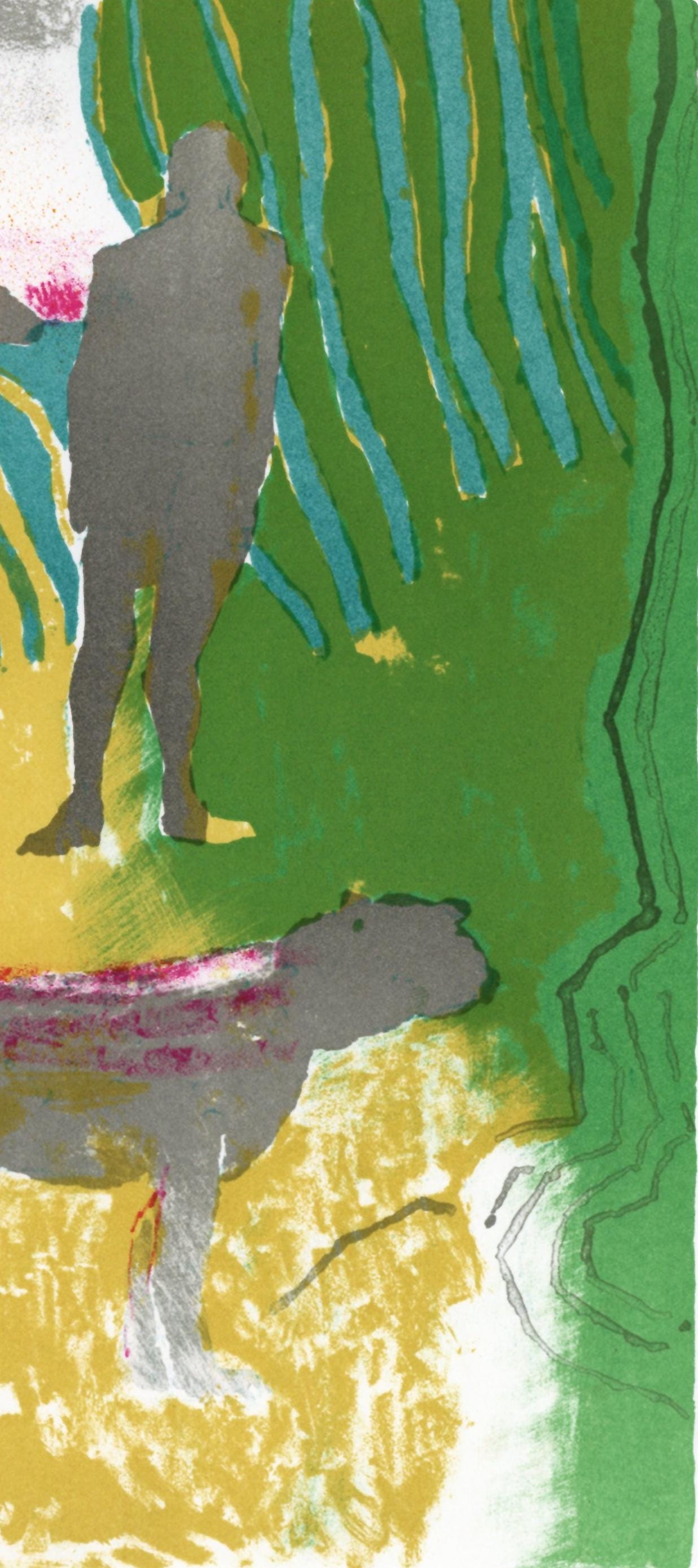 Paul Guiramand, Composition, L'Odyssée, Limited Edition Lithograph