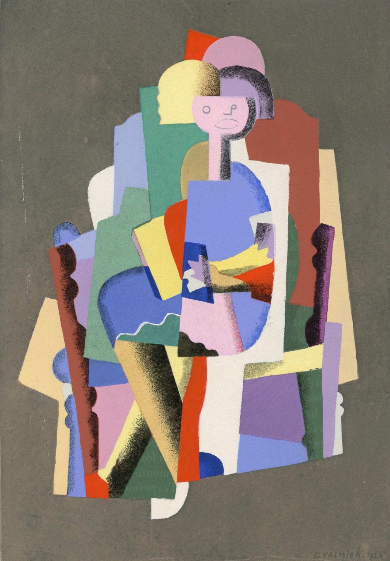 Georges Valmier, Composition, L'Art Cubiste, Theories et Realistions, Limited Edition Lithograph