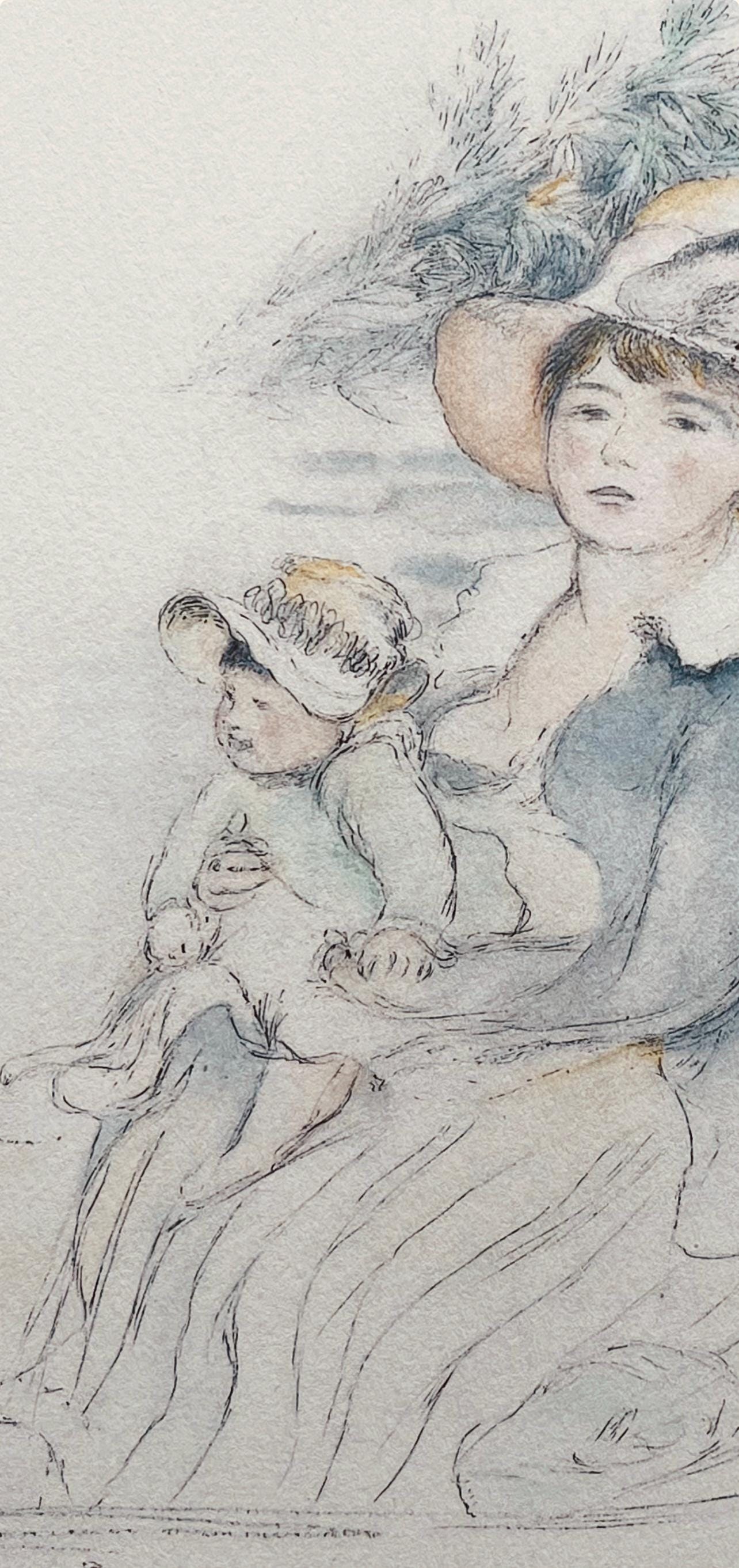 Pierre-Auguste Renoir, Composition, Seize Aquarelles et Sanguines de Renoir, Limited Edition Lithograph