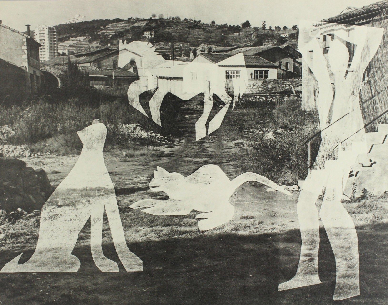 Pablo Picasso, Composition (Bloch 112; Kibbey 1466; Goeppert 115), Diurnes Découpages et Photographies, Limited Edition Phototype