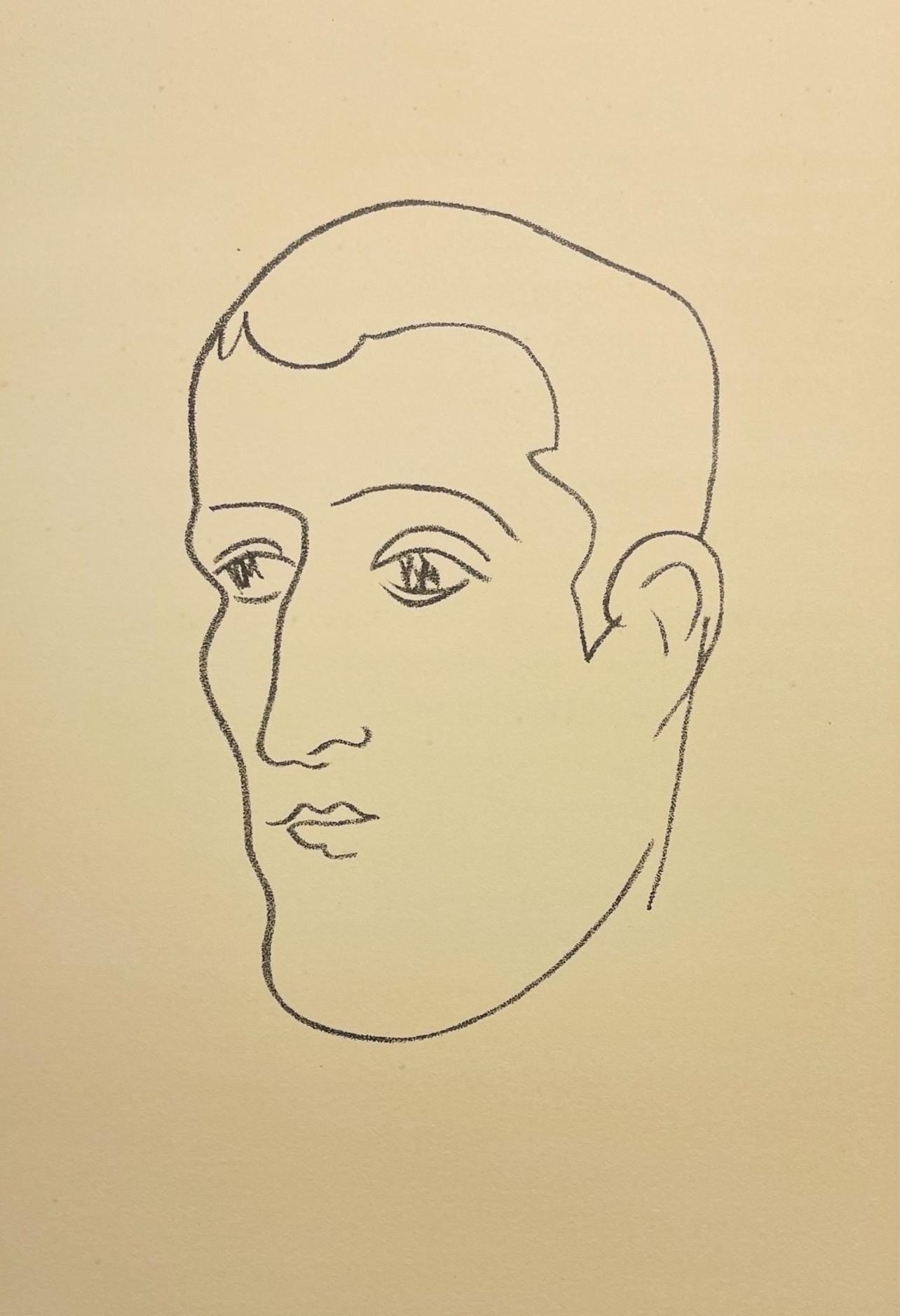Henri Matisse, Composition (Duthuit 31), Apollinaire, Limited Edition Lithograph