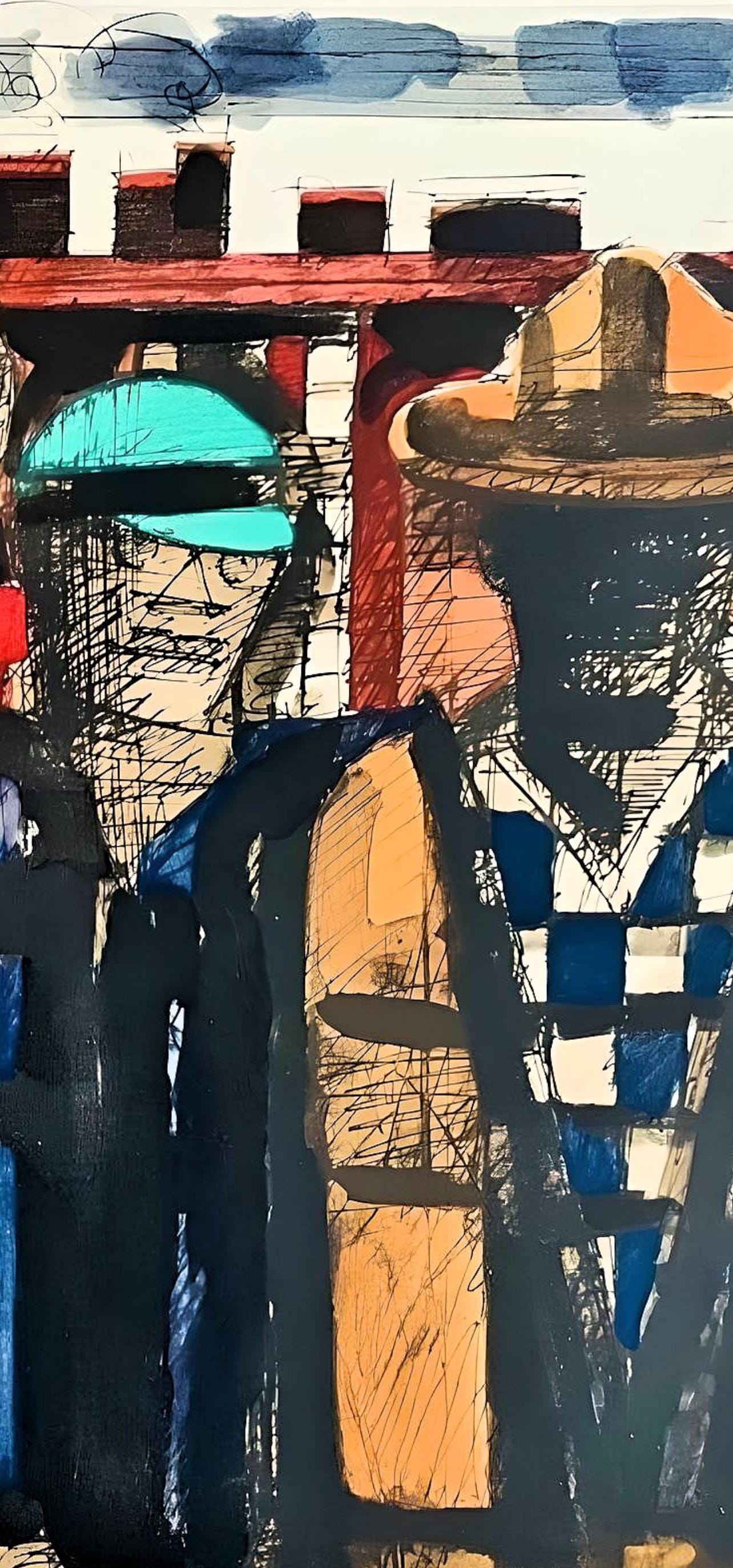 Marcel Gromaire, Composition, Éloge de Gromaire, Limited Edition Lithograph