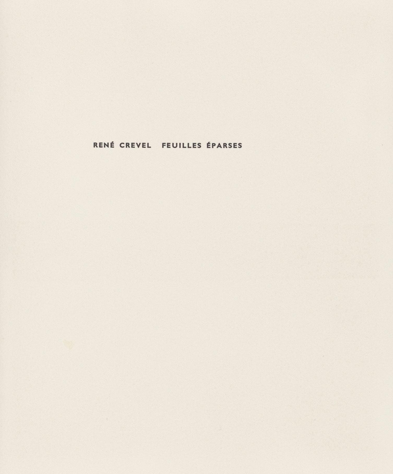 Alberto Giacometti, Composition, Feuilles éparses, Limited Edition Etching