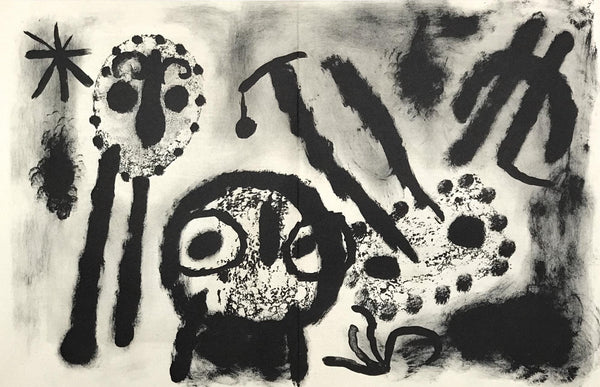 Joan Miró, Composition (Mourlot 206), Miró, Recent Paintings, Limited Edition Lithograph