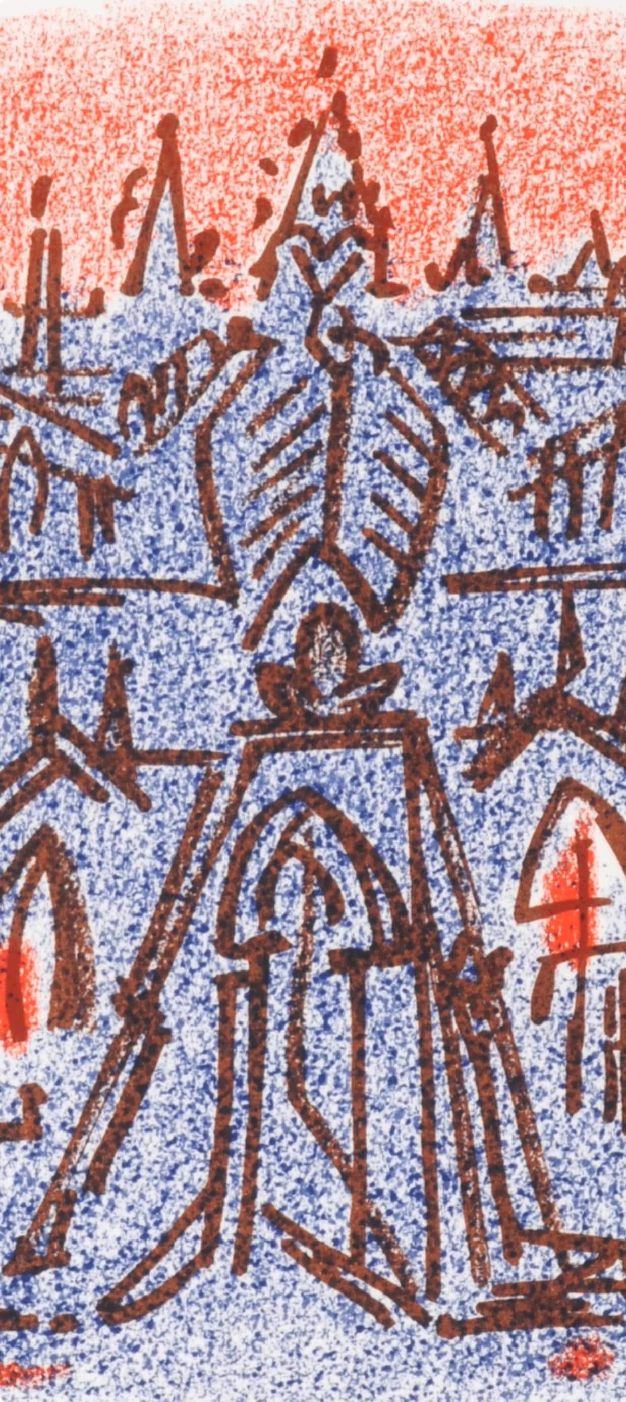 André Masson, Composition (Cramer 97), Une Étoile de Craie, Limited Edition Lithograph