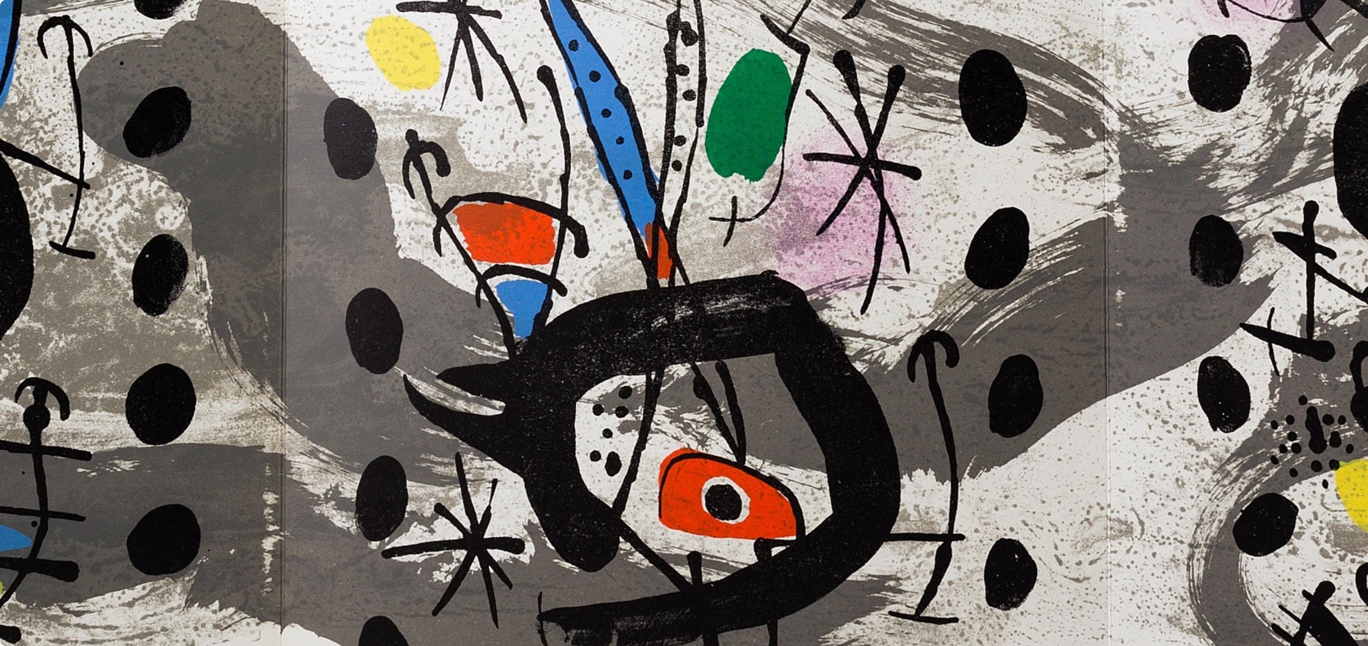 Joan Miró, Composition (Mourlot, 567), XXe siècle, Limited Edition Lithograph