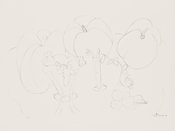 Henri Matisse, Série H, var. 11 (Duthuit 9), Henri Matisse, Dessins, Thèmes et variations, Limited Edition Lithograph
