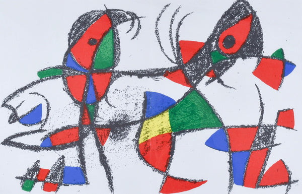 Joan Miró, Composition, (Cramer 198; Mourlot 1046), Joan Miró Lithographs, Limited Edition Lithograph