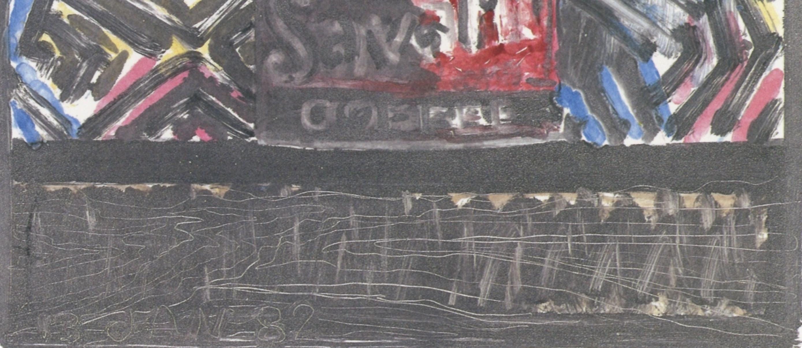 Jasper Johns, Composition, Jasper Johns, 17 Monotypes, Limited Edition Héliogravure