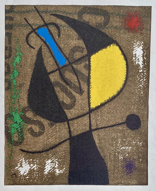 Joan Miró, Composition (Cramer 105), Femmes, Limited Edition Héliogravure