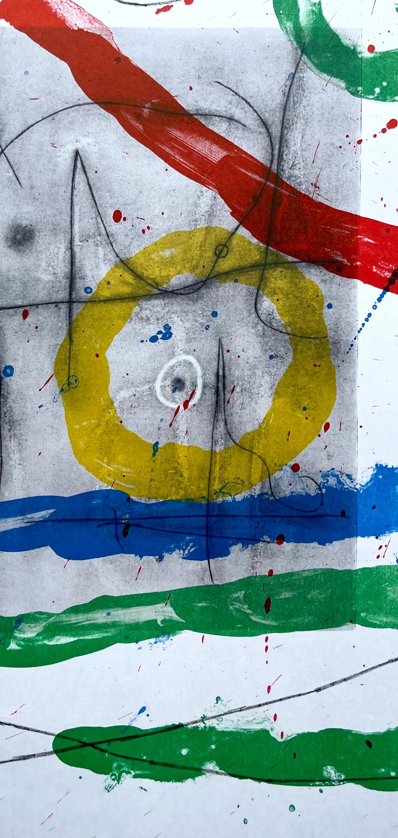Joan Miró, Composition (Cramer 102; Mourlot 428-449), Derrière le miroir, Limited Edition Lithograph