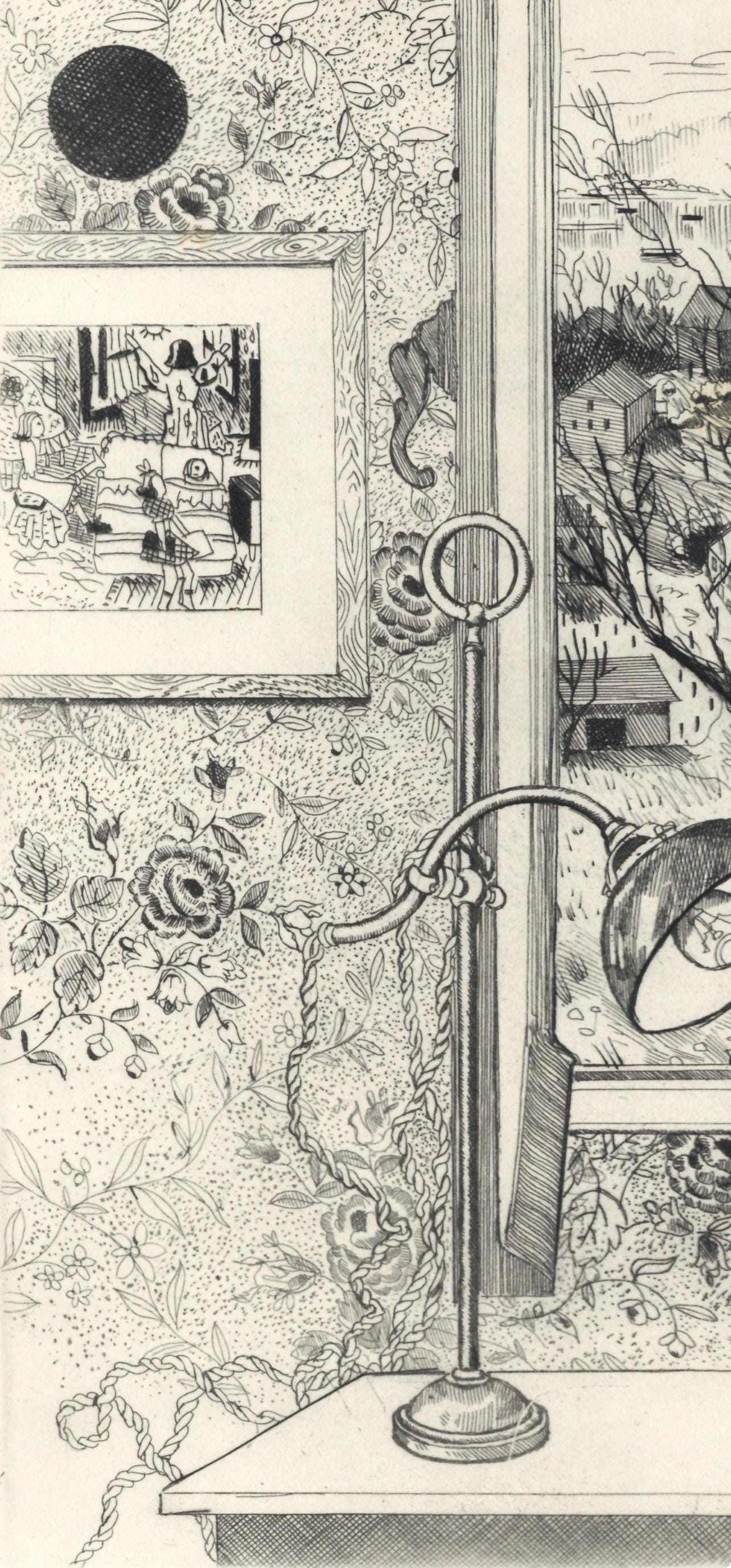 Jacques Maret, Composition, Alternance, Limited Edition Etching
