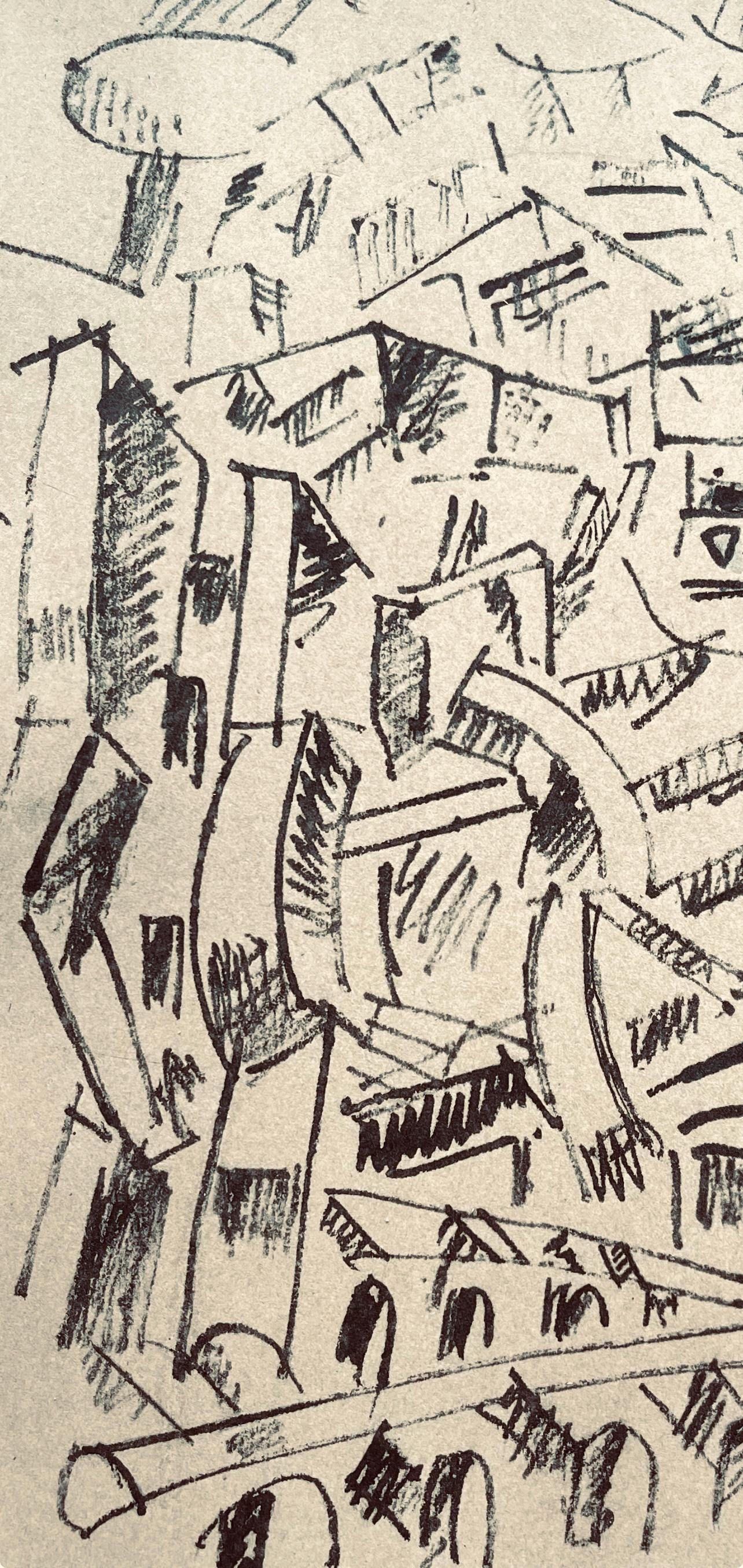 Fernand Léger, Verdun: La Place D'armes, Fernand Léger, Dessins de Guerre, Limited Edition Lithograph
