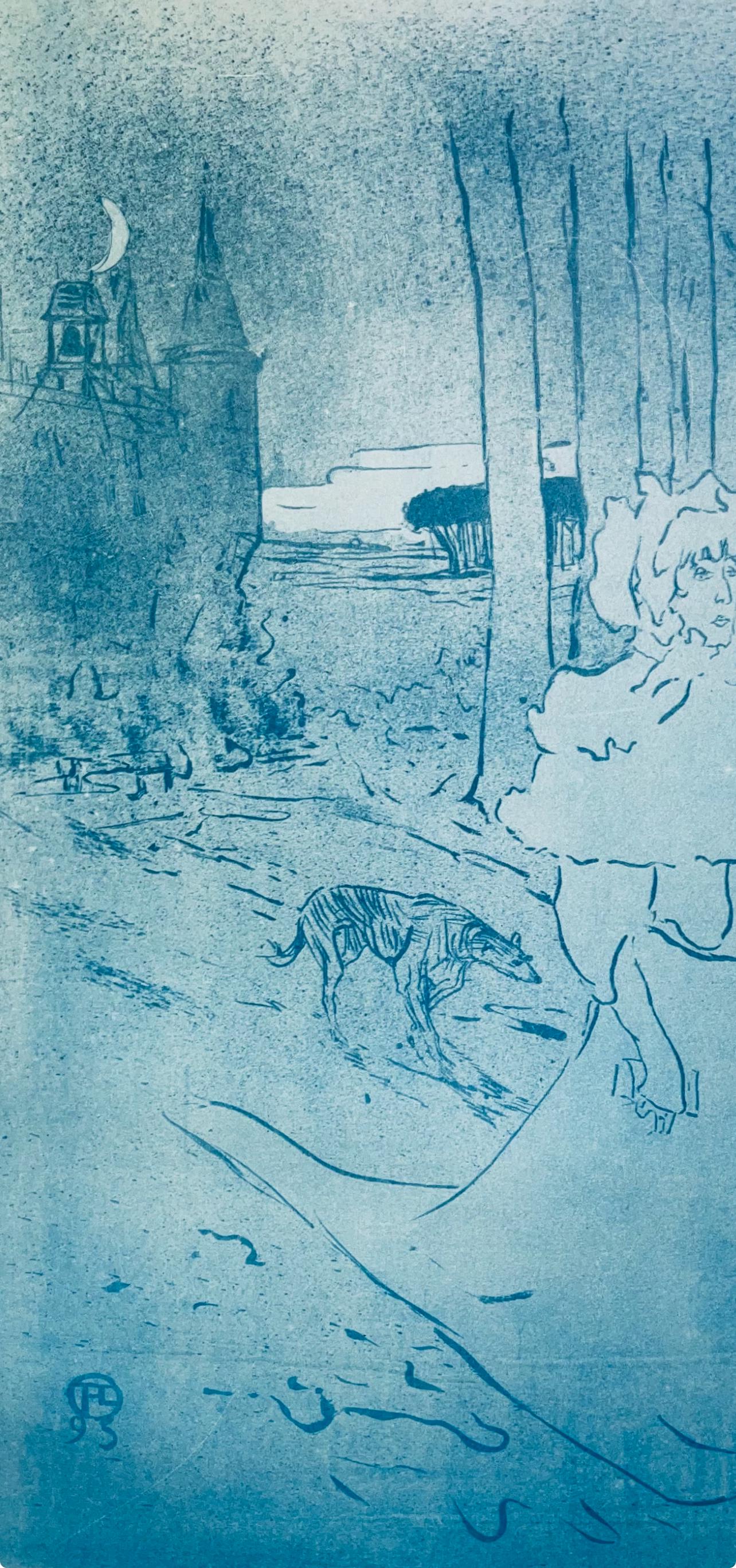 Henri de Toulouse-Lautrec, Composition, Images de Lautrec, 21 Planches en Couleurs, Collezione dell'Obelisco, Limited Edition Lithograph