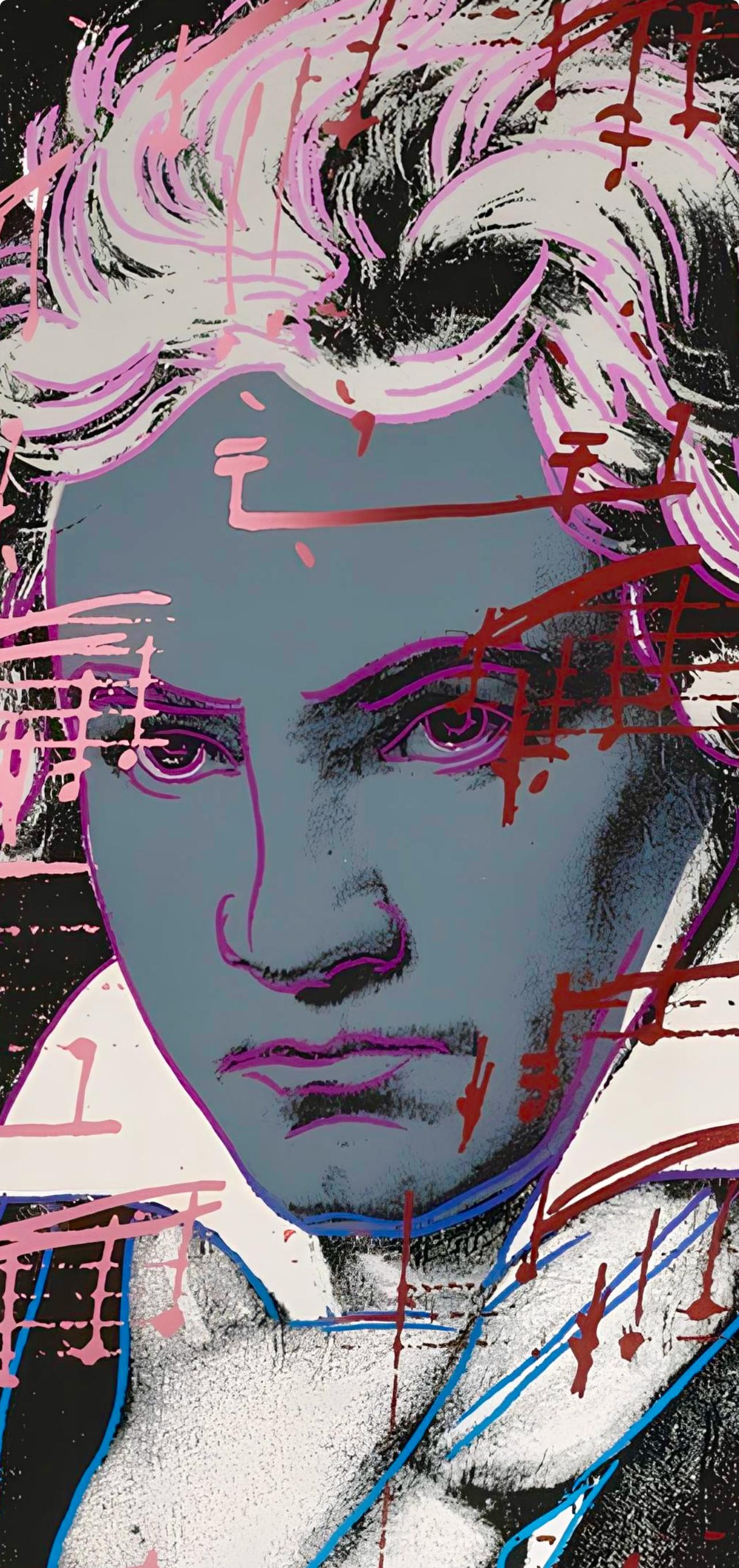 Andy Warhol, Beethoven, nº391, Official Limited Edition, Sunday B. Morning, Silkscreen