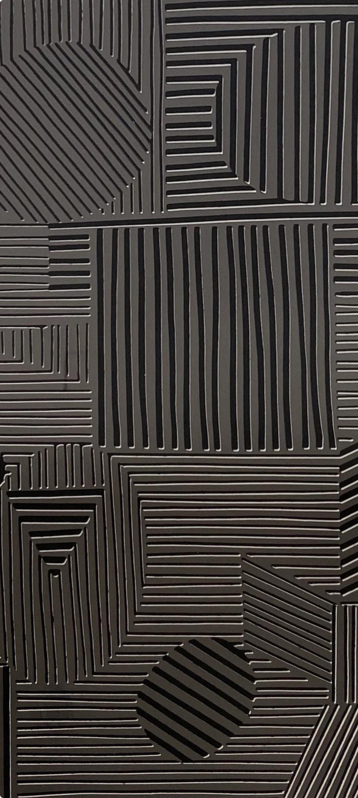 Victor Vasarely, Composition, Cinétiques, Limited Edition Héliogravure