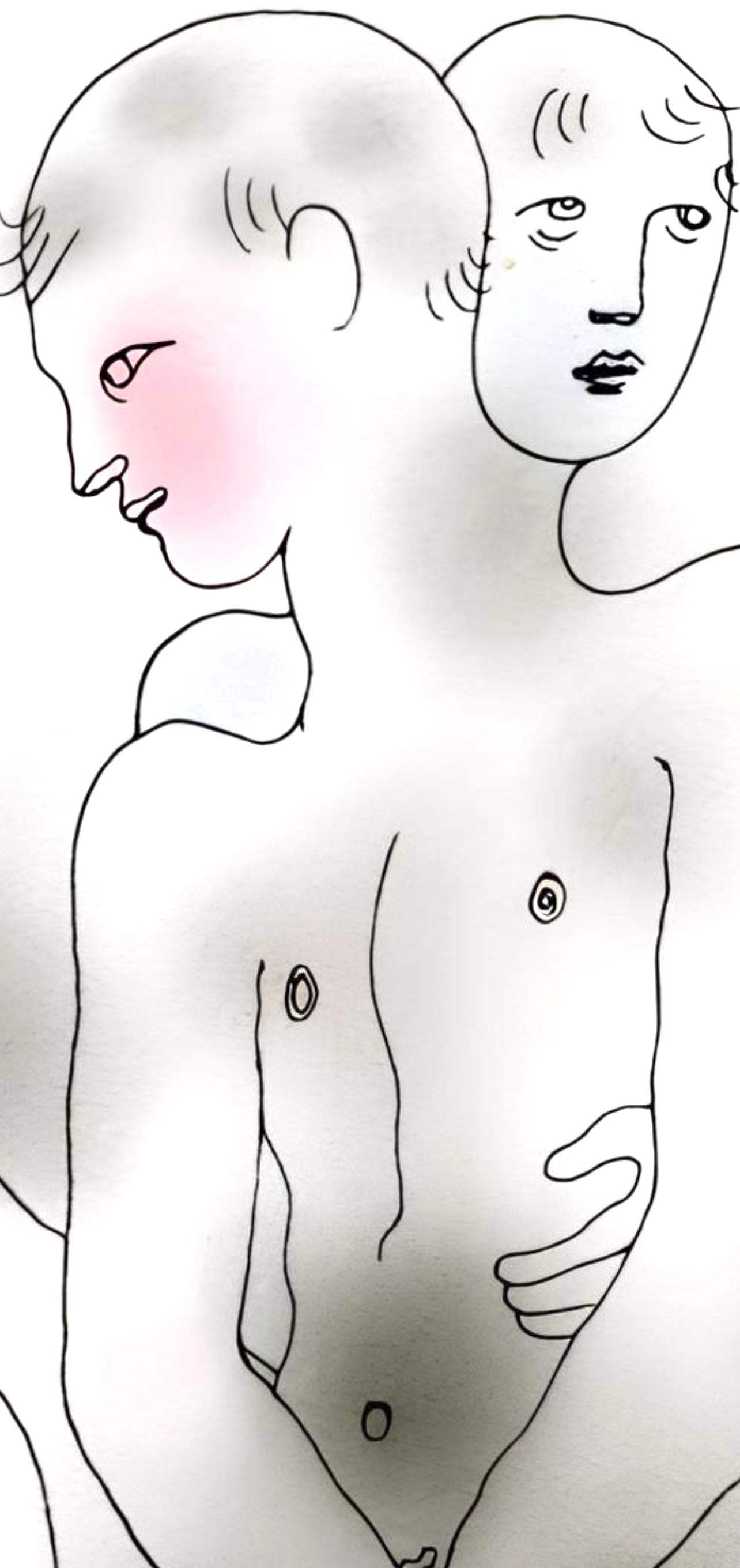 Jean Cocteau, Composition, Le Livre Blanc, Limited Edition Lithograph