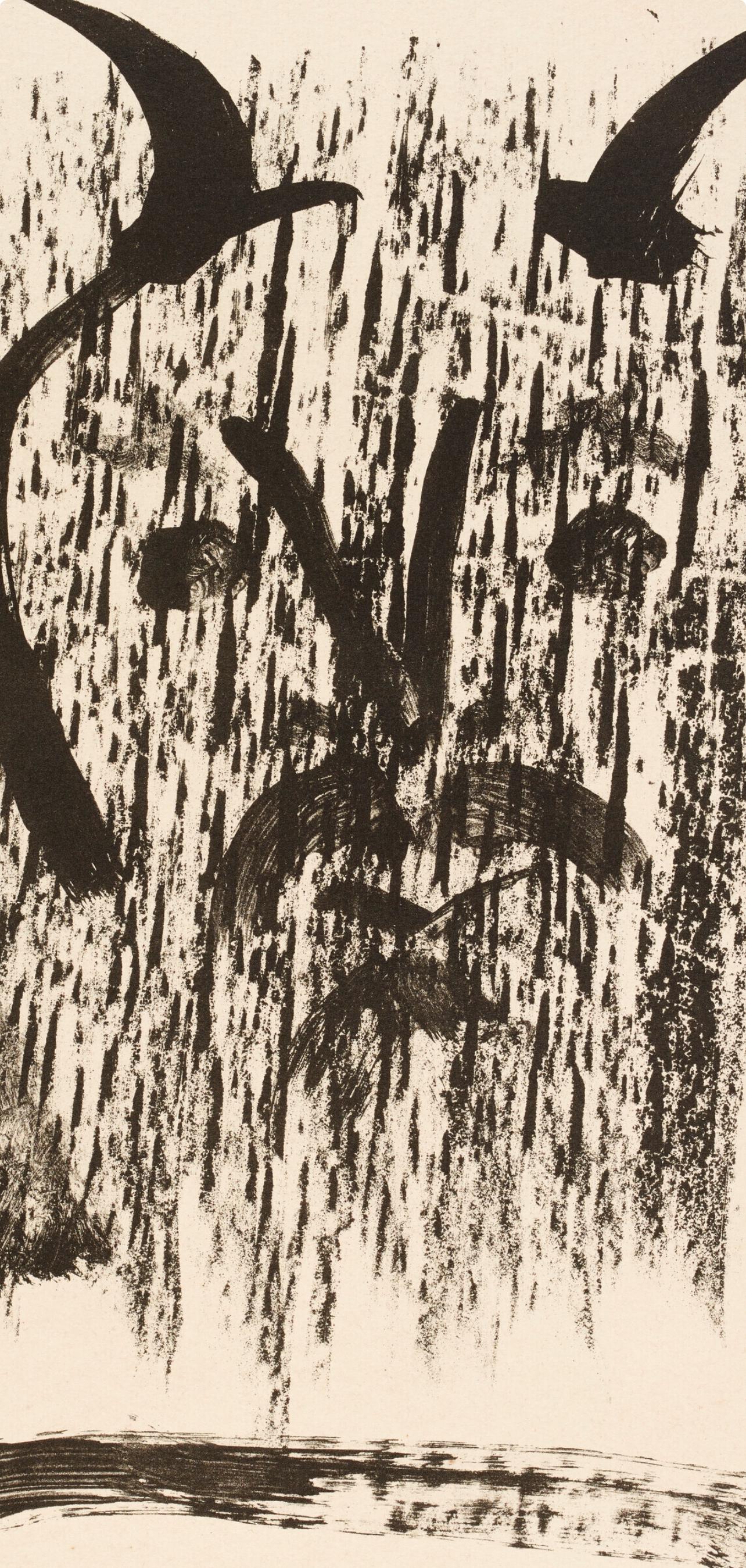 Pablo Picasso, Composition (Bloch 605-608; Mourlot 177; Reuße 519-522), Elegy of Ihpetonga, Limited Edition Lithograph