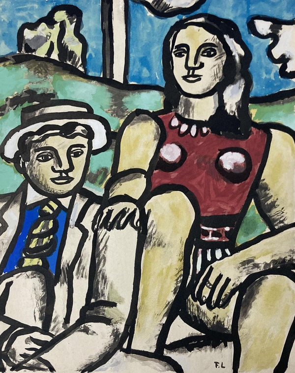 Fernand Léger, Composition, Contrastes, Limited Edition Lithograph