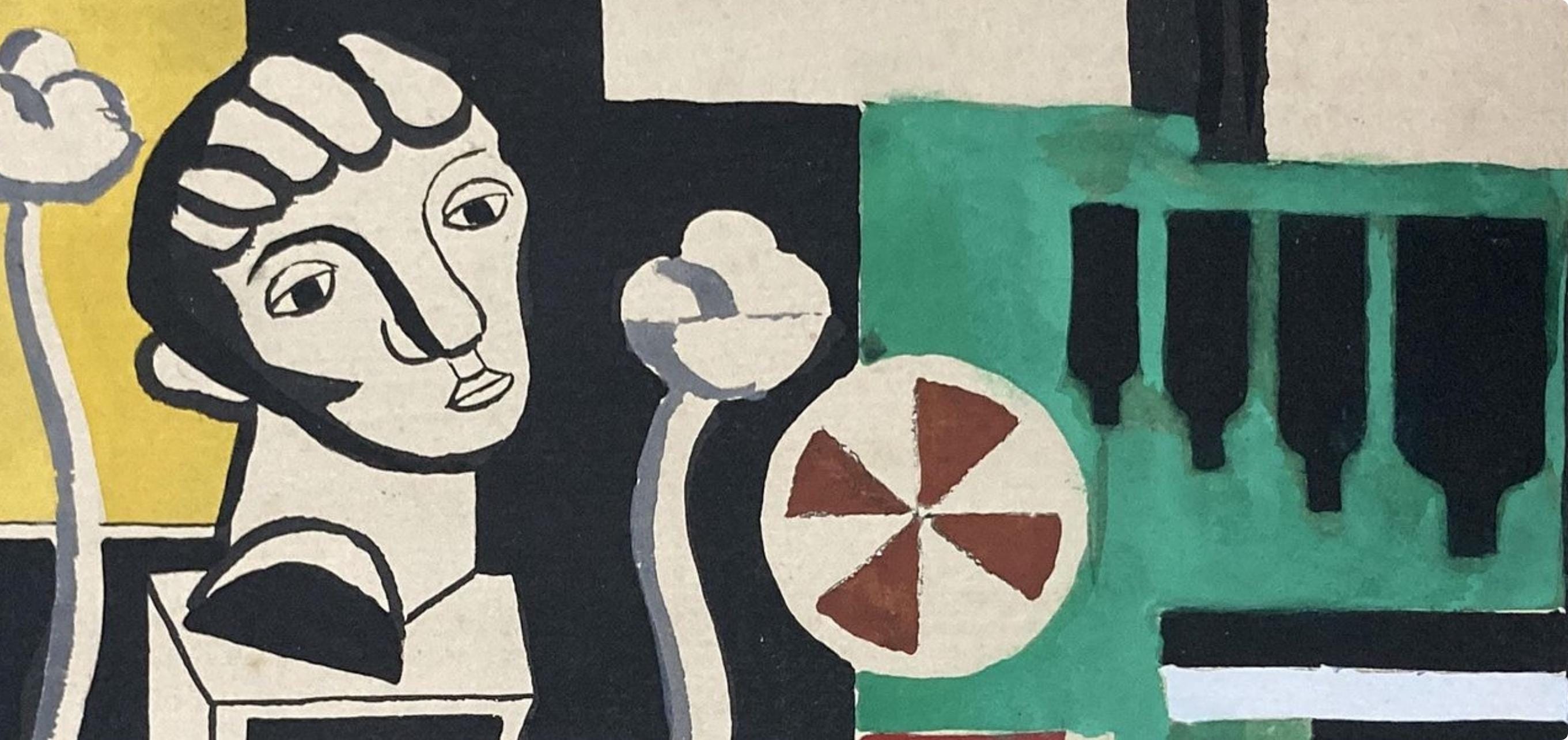 Fernand Léger, Composition, Contrastes, Limited Edition Lithograph