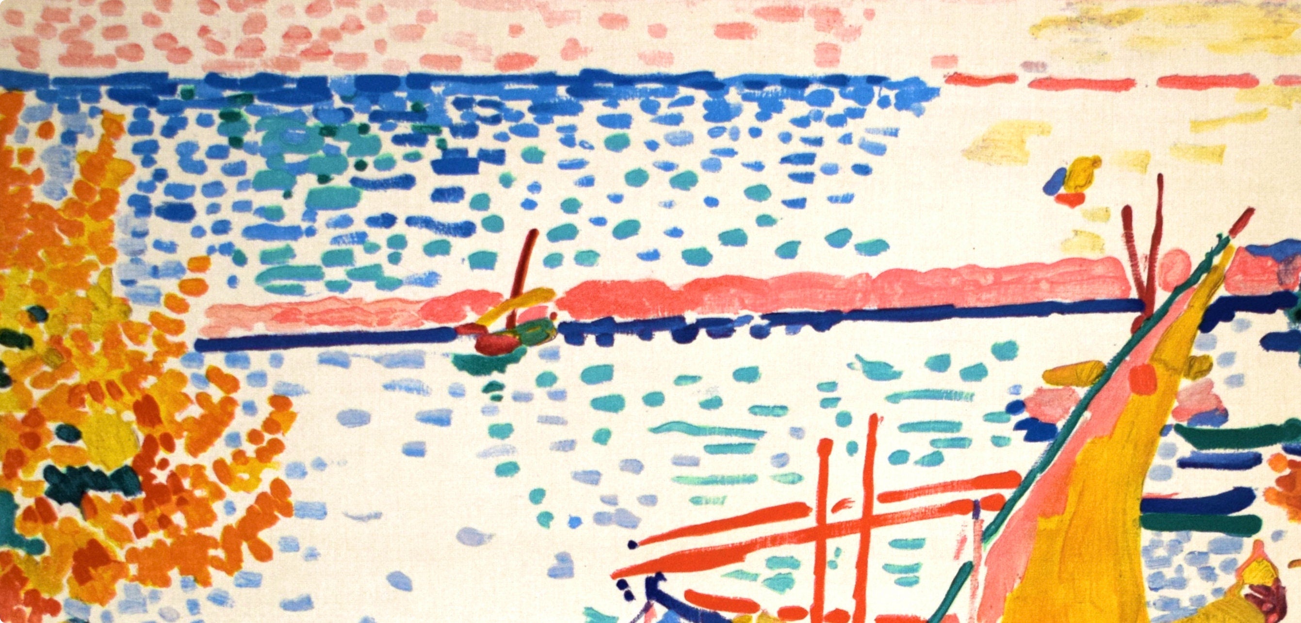 André Derain, Port de Collioure, Fauves, Collection Pierre Lévy, Limited Edition Lithograph