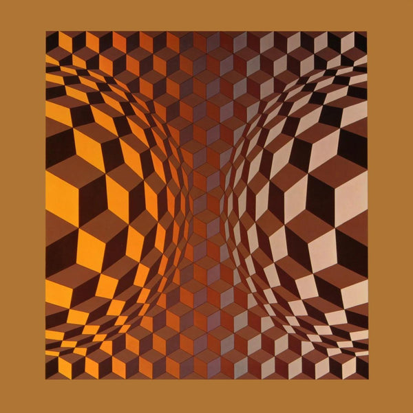 Victor Vasarely, Composition, CTA 102, Limited Edition Héliogravure