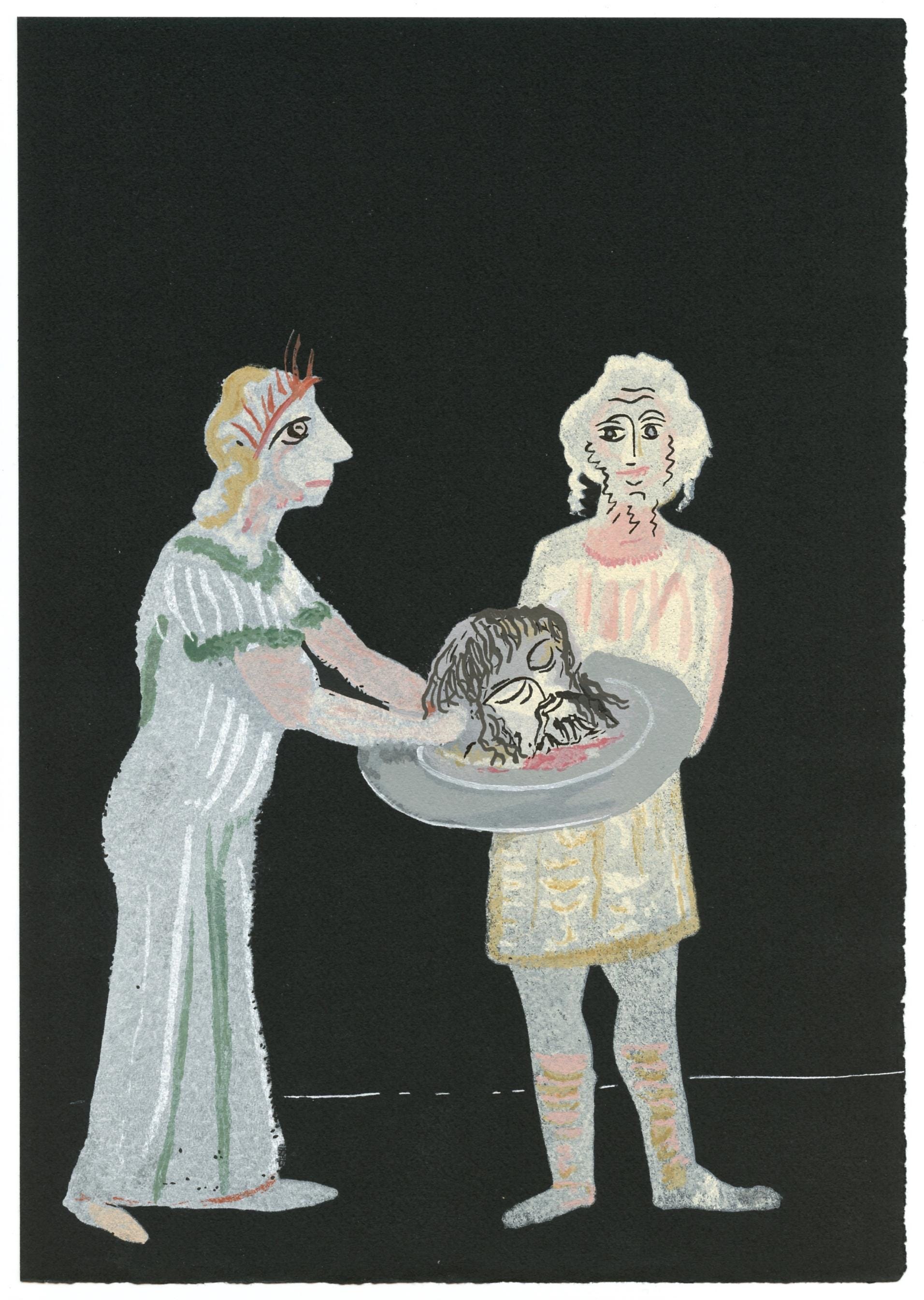 André Derain, Composition, Salomé, Limited Edition Lithograph