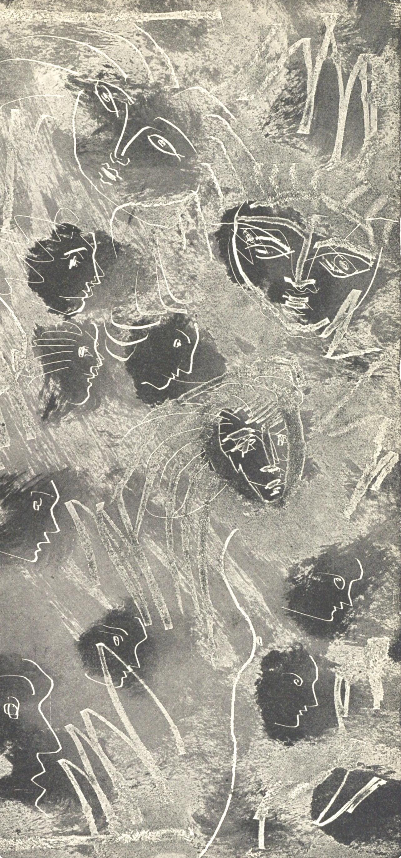 Pablo Picasso, Visages (Bloch 361a-e; Baer 683-688; Cramer 38), La Chèvre-Feuille, Limited Edition Engraving and Zincograph