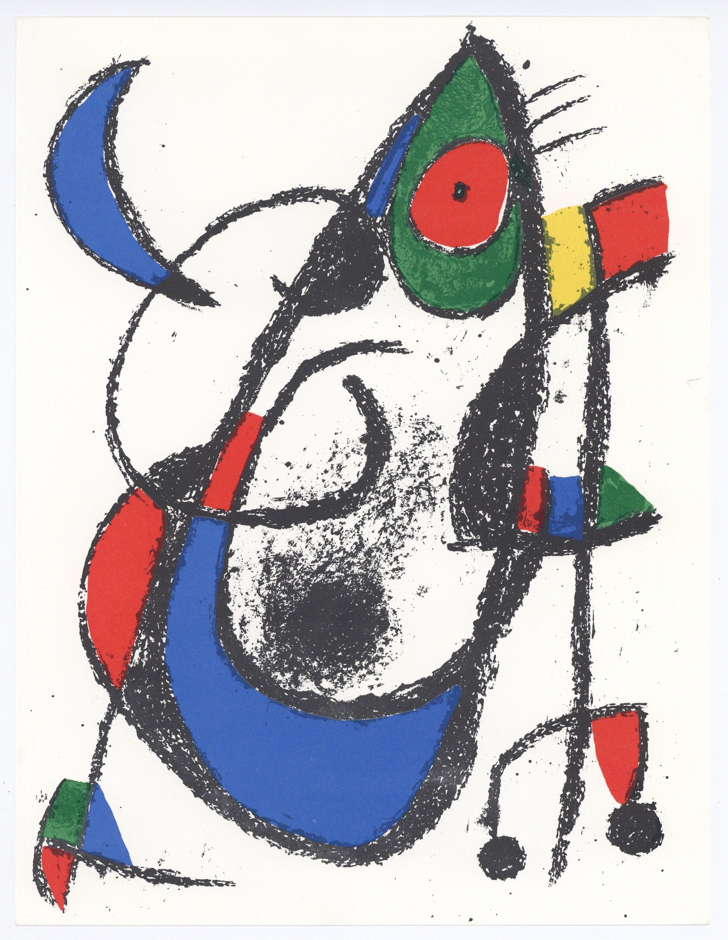 Joan Miró, Composition, (Cramer 198; Mourlot 1047), Joan Miró Lithographs, Limited Edition Lithograph