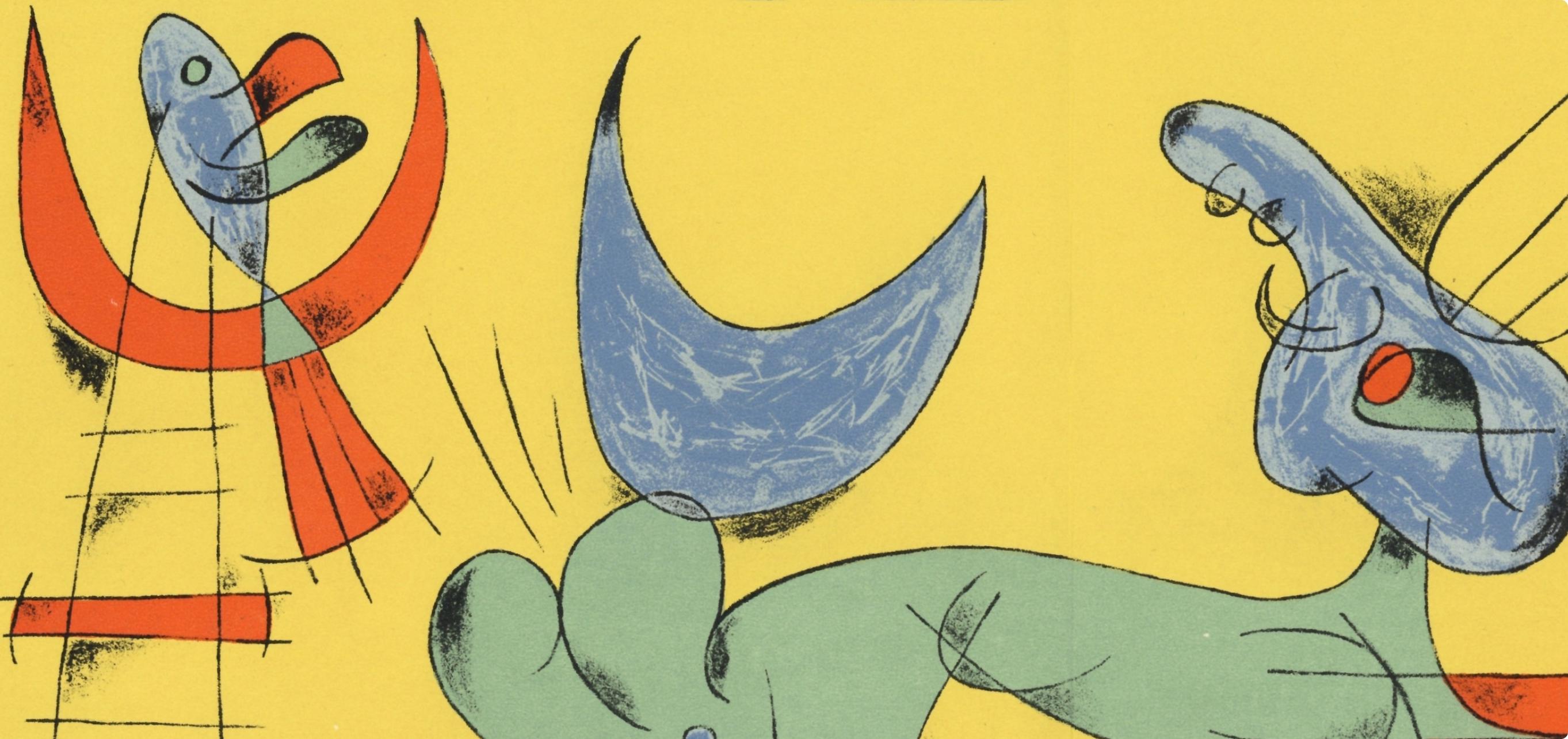 Joan Miró, Composition (Cramer 39), Joan Miró, Limited Edition Lithograph