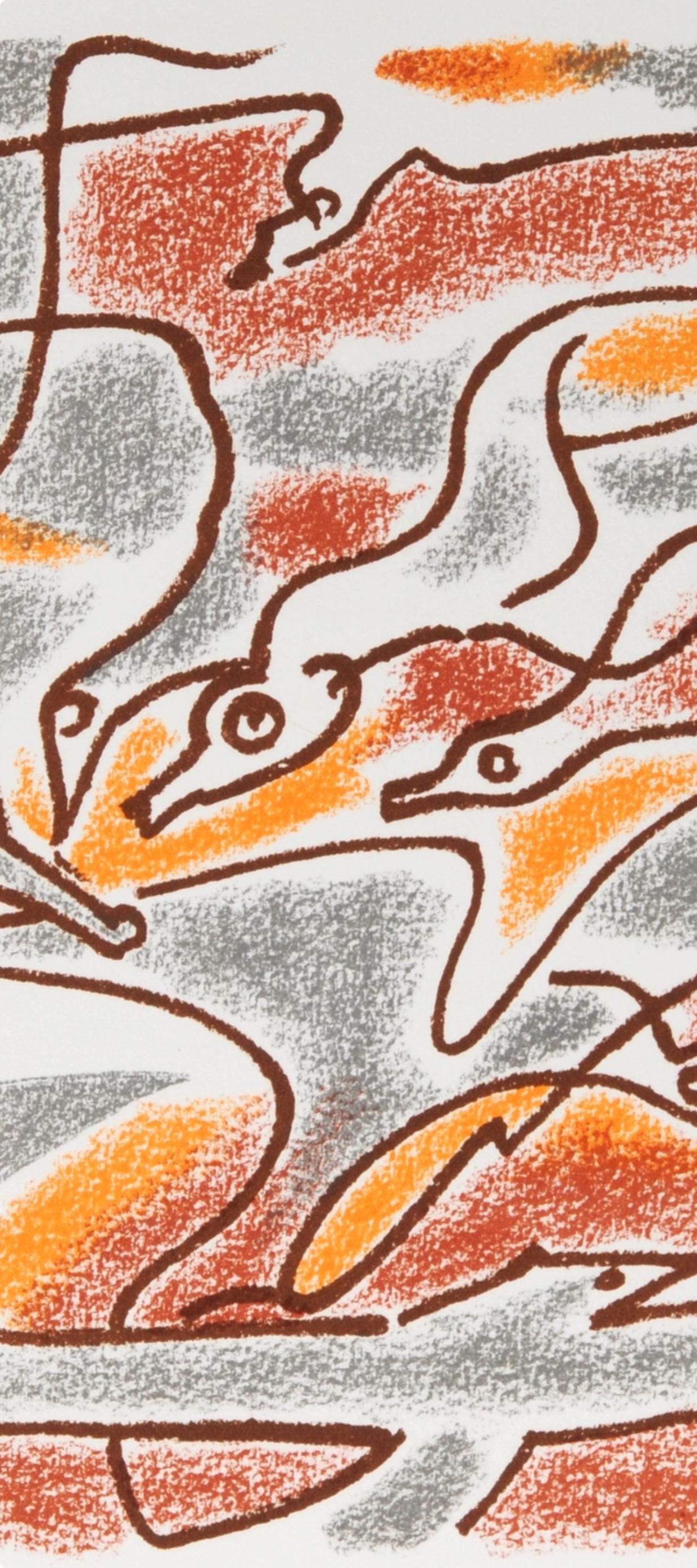 André Masson, Composition (Cramer 97), Une Étoile de Craie, Limited Edition Lithograph
